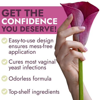 Yeast Infection Treatment for Women | Boric Acid Suppositories For Women | Helps Relieve Itching & Irritation | Vaginal Aid for Inflammation, Dryness & Watery Discharge | 12 Vaginal Suppositories Terramed Just Think ComfortUS supplements