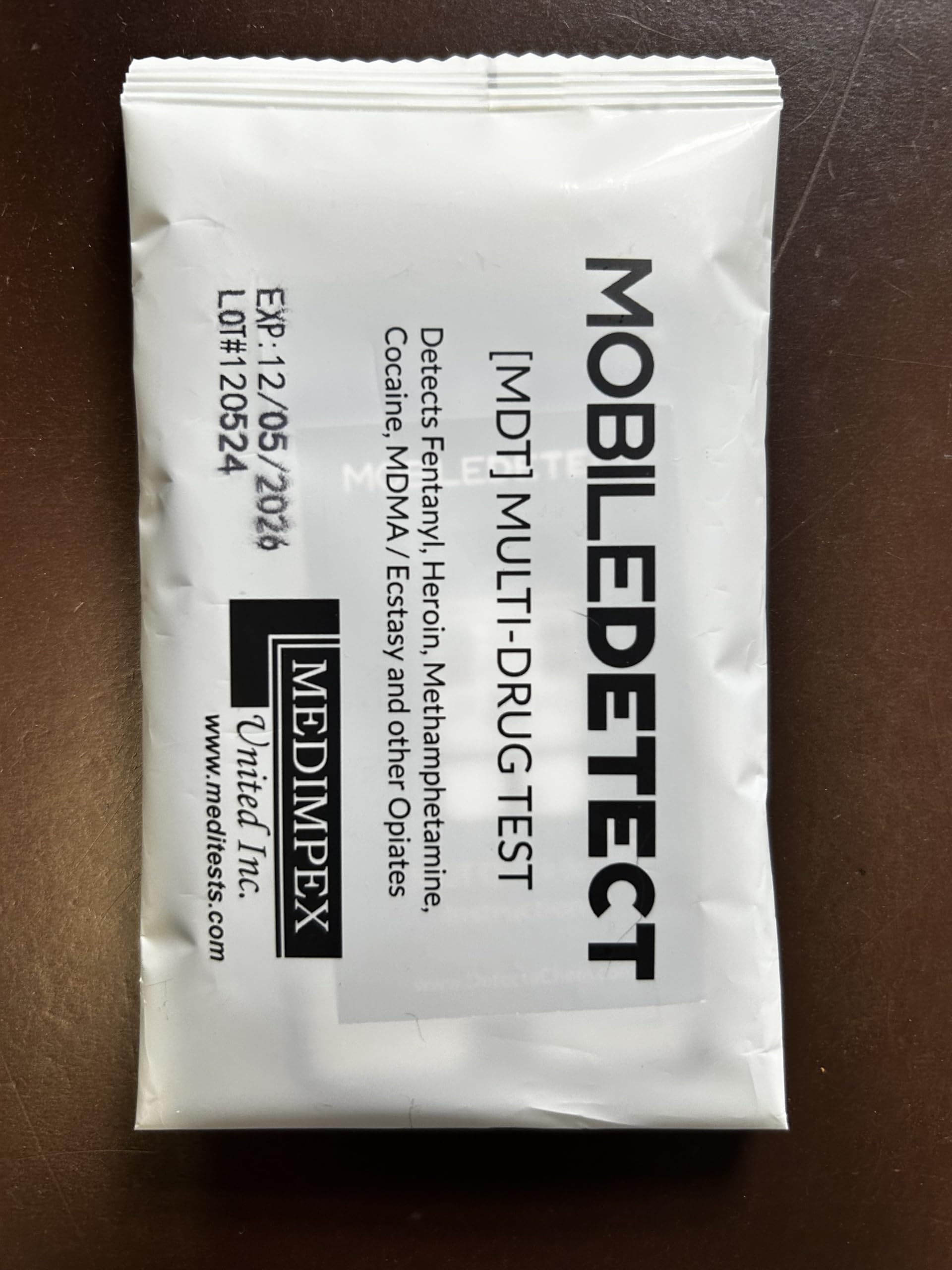 MobileDetect Pouch Residue Detection Multi-Drug Test Kit - Rapid Surface Residue Detector MobileDetect PouchAu supplements