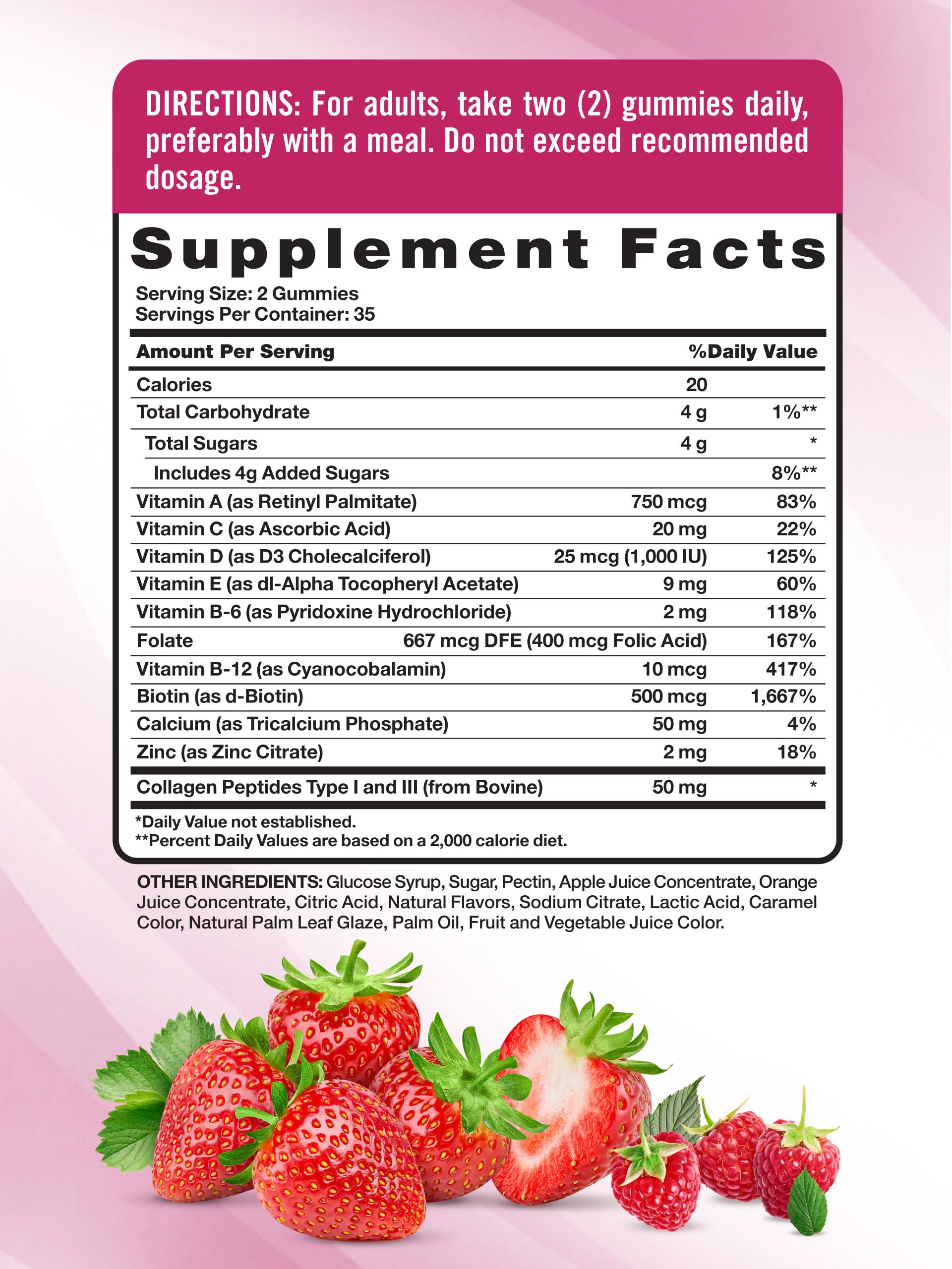 Nature's Truth Womens Multivitamin Gummies Plus Collagen & Biotin | 70 Count | Non-GMO & Gluten Free Supplement Nature's TruthAu supplements