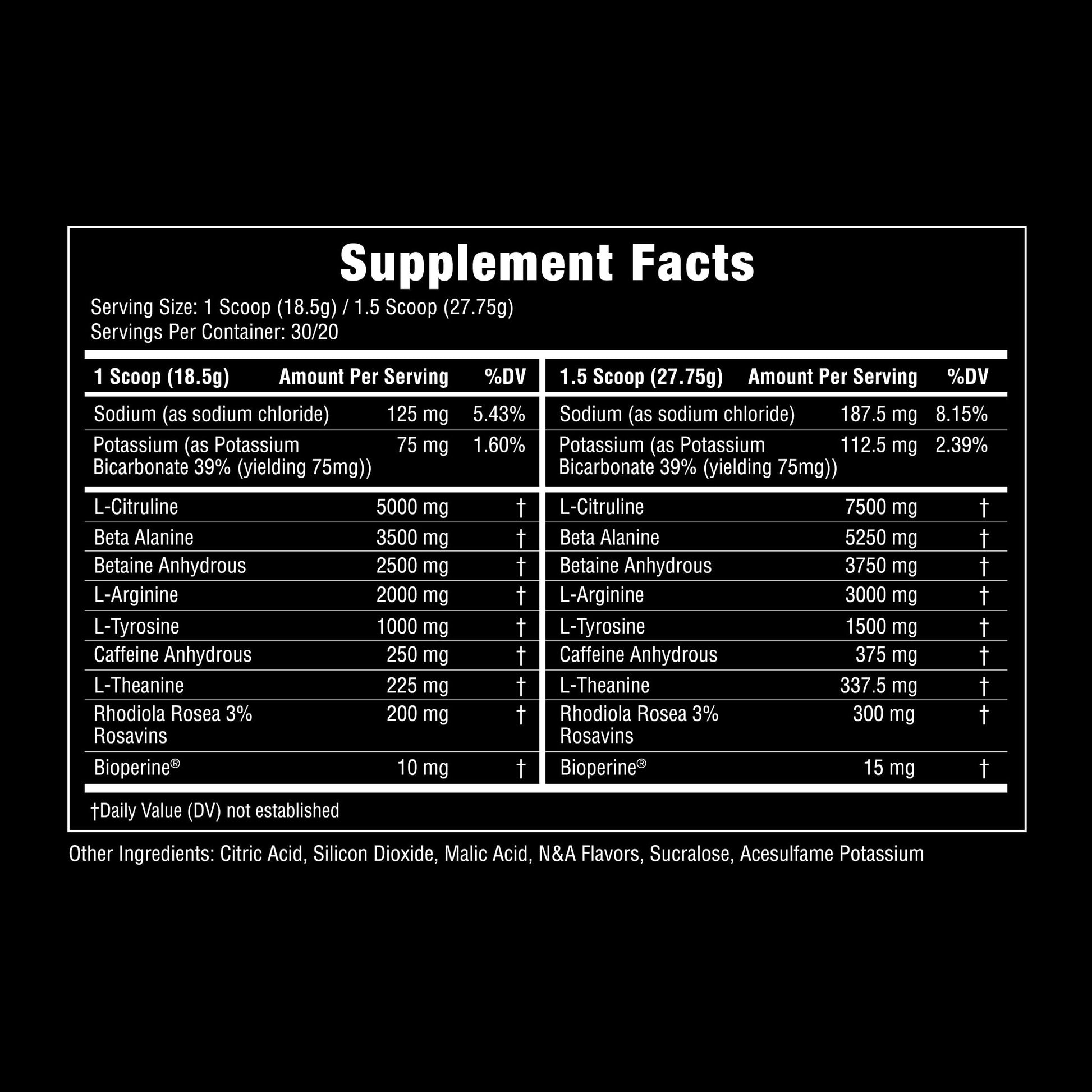 Uncaged Extreme Pre-Workout Powder - Extreme Energy, Focus, Nitric Oxide & Muscle ALPHA WOLFUS supplements