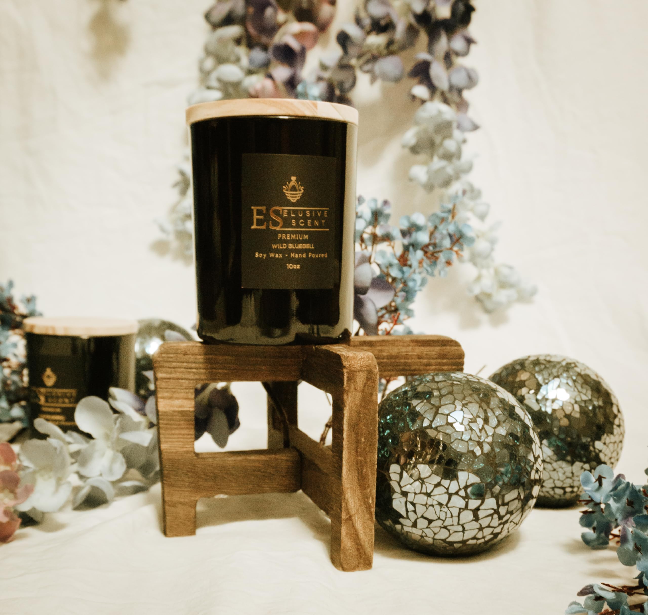 Wild Bluebell | 10oz | Premium Candle | Scented Candle | Aromatherapy | Essential Fragrance Oils Elusive ScentAu supplements