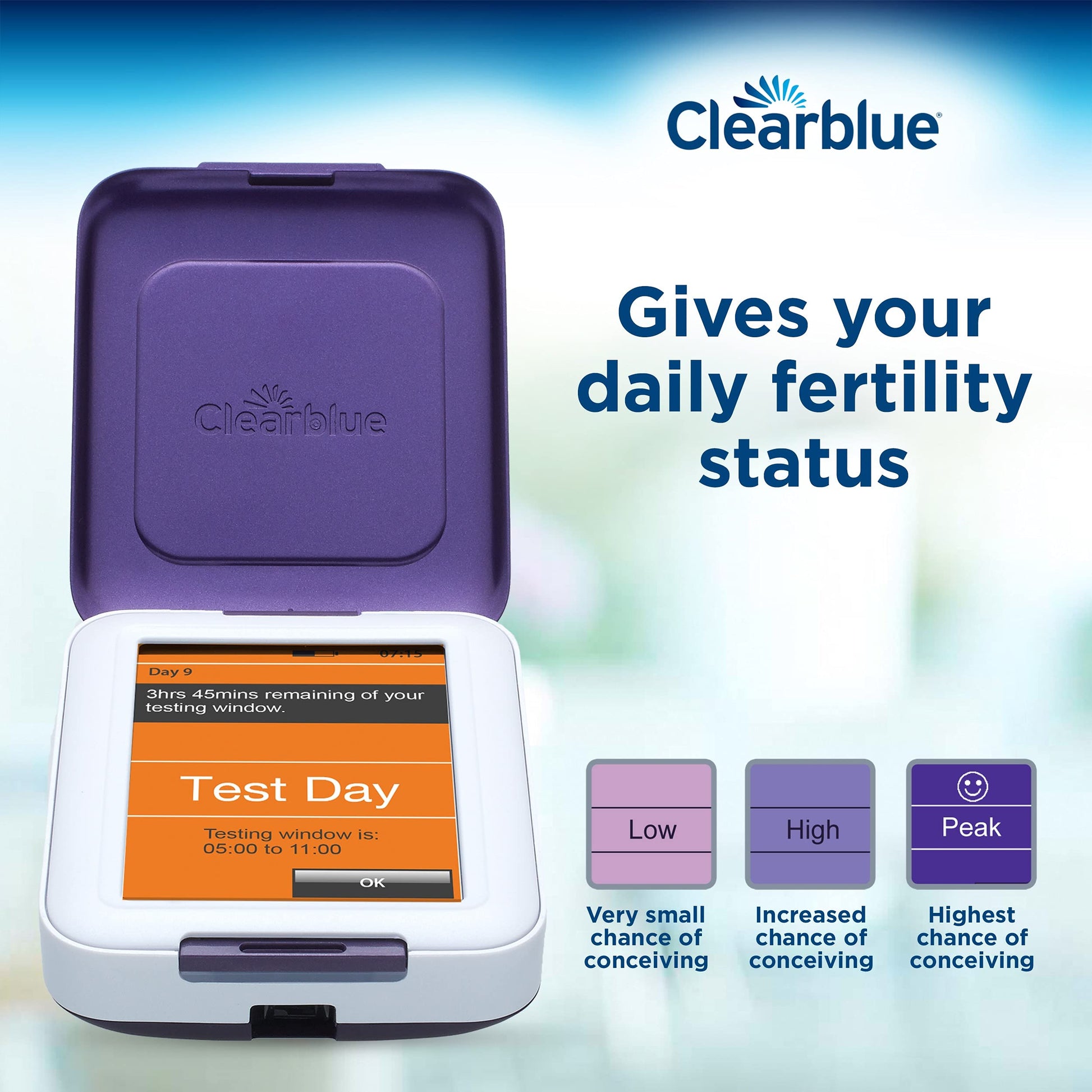 Clearblue Fertility Monitor, Touch Screen, 1 Count ClearblueAu supplements