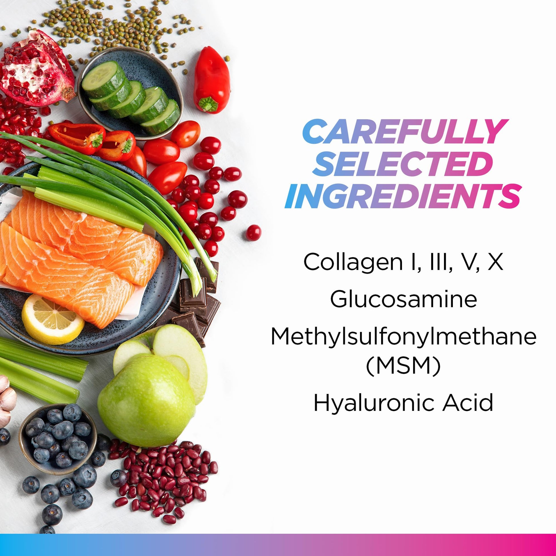 Livingood Daily Collagen + Joint Support, Grass Fed Multi Collagen Peptides I III V X with Hyaluronic Acid, Joint Support Supplement for Women & Men, Hair Skin Nails, Keto & Gluten Free, 120 Capsules Livingood DailyAu supplements