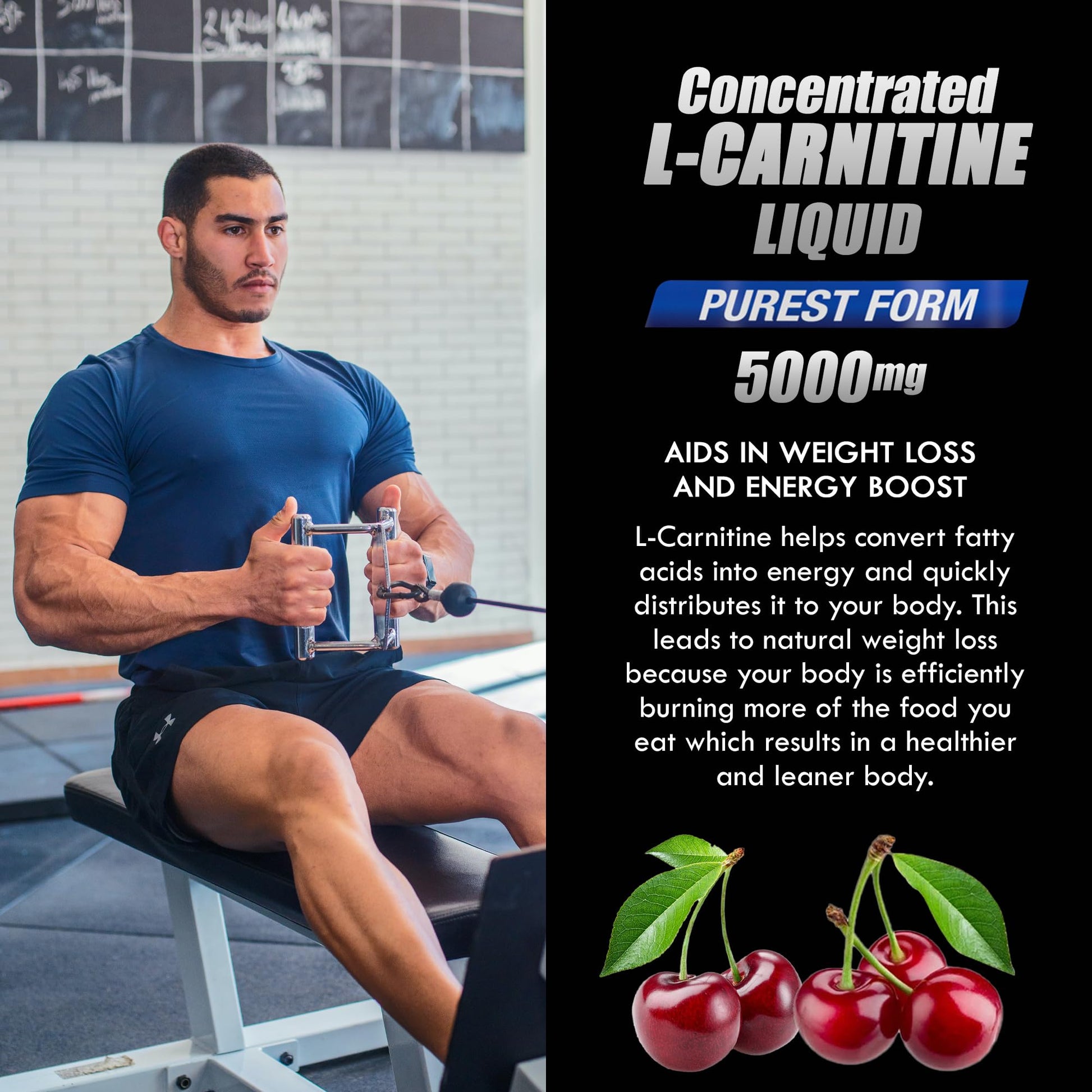 Parker Naturals L-Carnitine 5000 Mg Premium Dietary Supplement Liquid - 16 Oz All Natural Parker NaturalsAu supplements