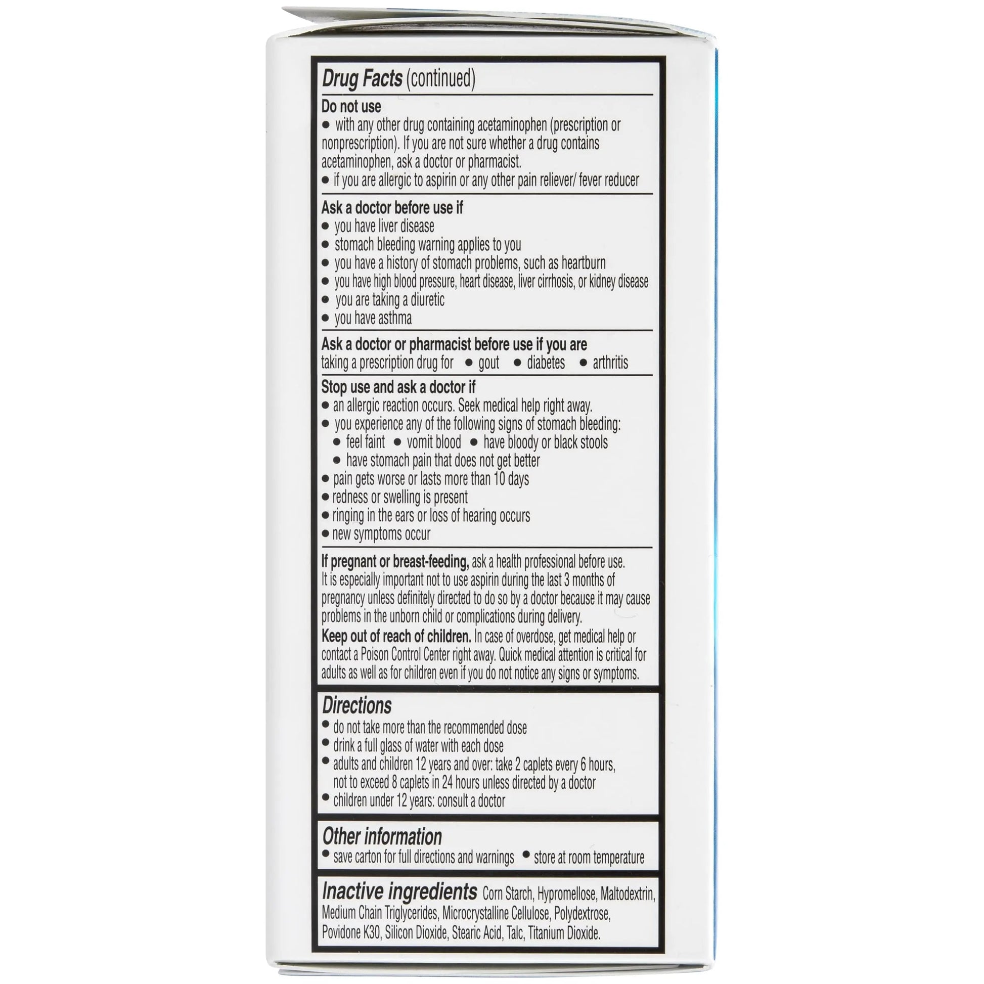 Vanquish Headache Relief, Acetaminophen, Aspirin, Caffeine, 100 Caplets, Packaging May Vary VanquishAu supplements