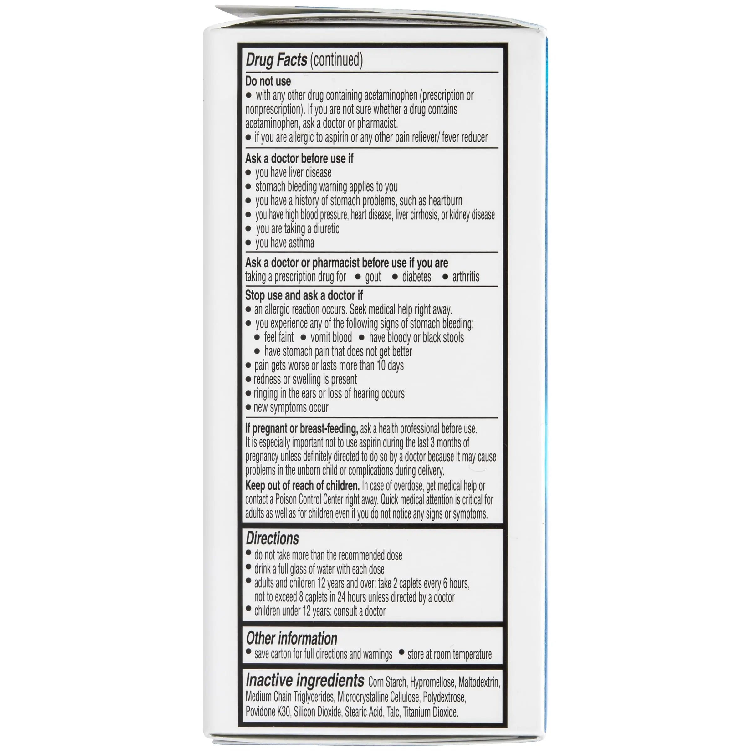 Vanquish Headache Relief, Acetaminophen, Aspirin, Caffeine, 100 Caplets, Packaging May Vary VanquishAu supplements