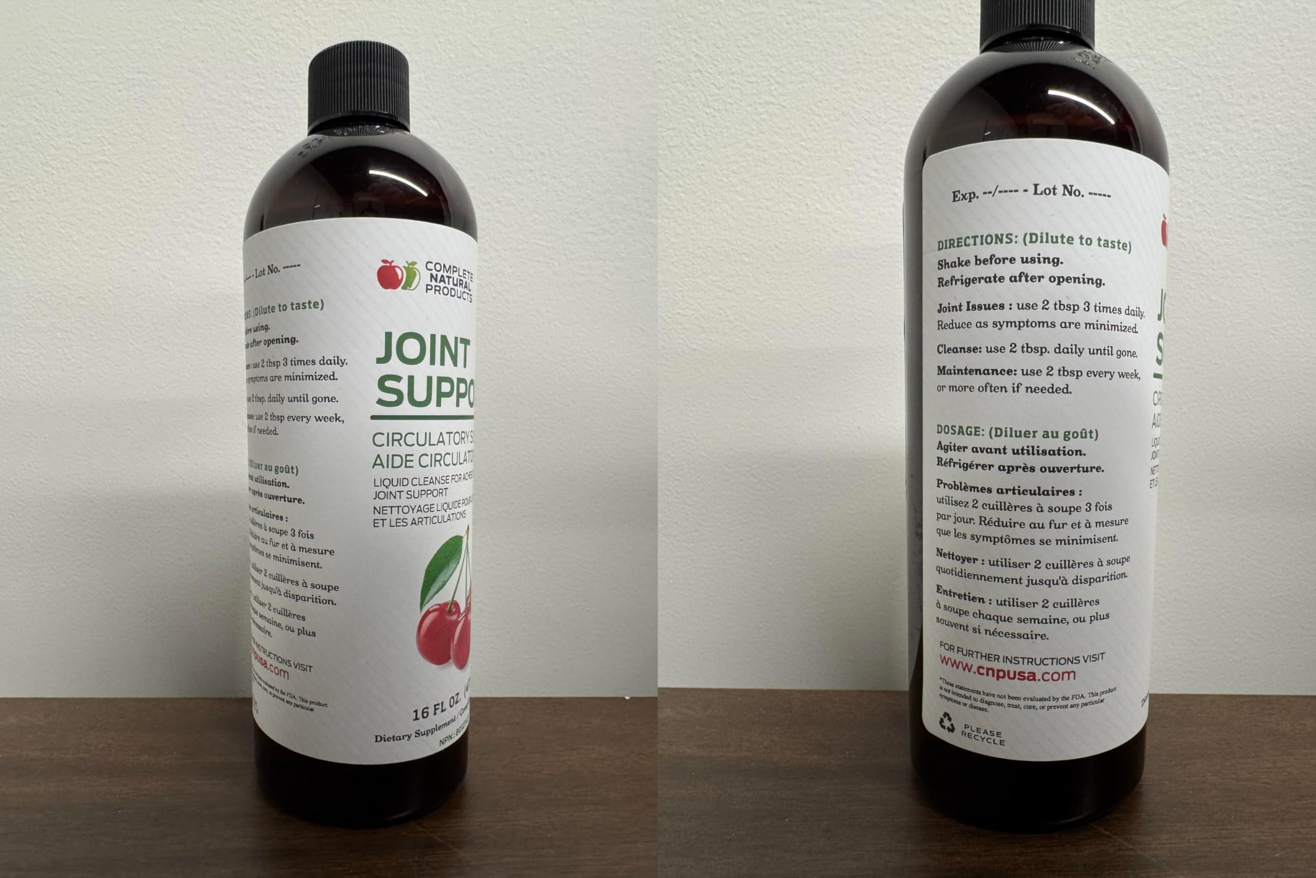 Complete Natural Products Joint Support Complete – 16 Fl Oz Organic Liquid Joint Supplement with Glucosamine Chondroitin MSM – Natural Uric Acid Cleanse & Herbal Joint Health Support for Mobility Complete Natural ProductsAu supplements