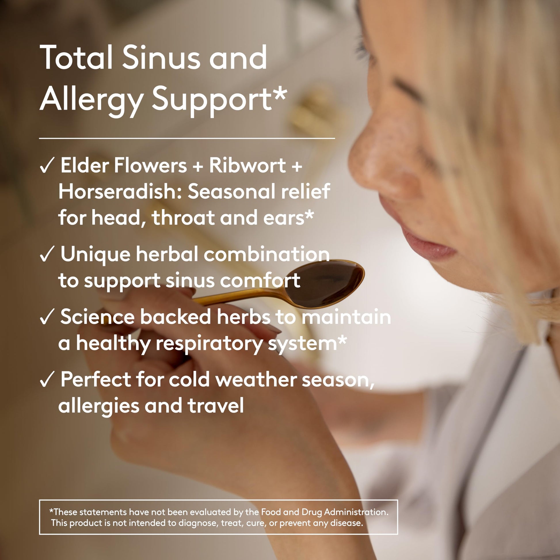 Harker Herbals Sinus Ease Syrup, Herbal Nasal Care for Runny Nose, Sinus Pressure, High Absorption, Herbal Flavor, Plant-Based - 6.7 Fl oz (40 Servings) Harker HerbalsAu supplements