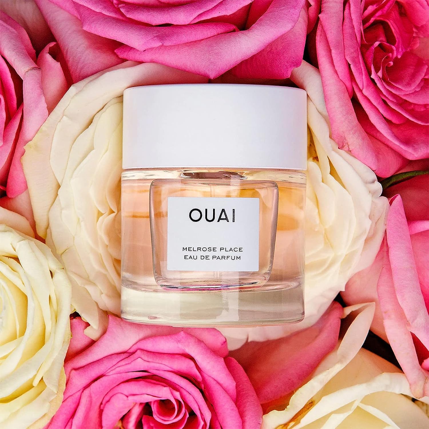 OUAI Melrose Place Eau de Parfum - Elegant Womens Perfume for Everyday Wear - Fresh Floral Scent has Notes of Champagne, Bergamot and Rose with Delicate Hints of Cedarwood and Lychee (1.7 Oz) OUAIAu supplements