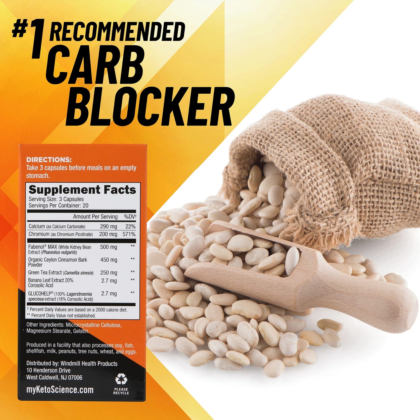 Keto Science Keto Carb Cheater, Supports Carb Reduction, Helps Manage Carbs, Supports Keto ScienceUS supplements