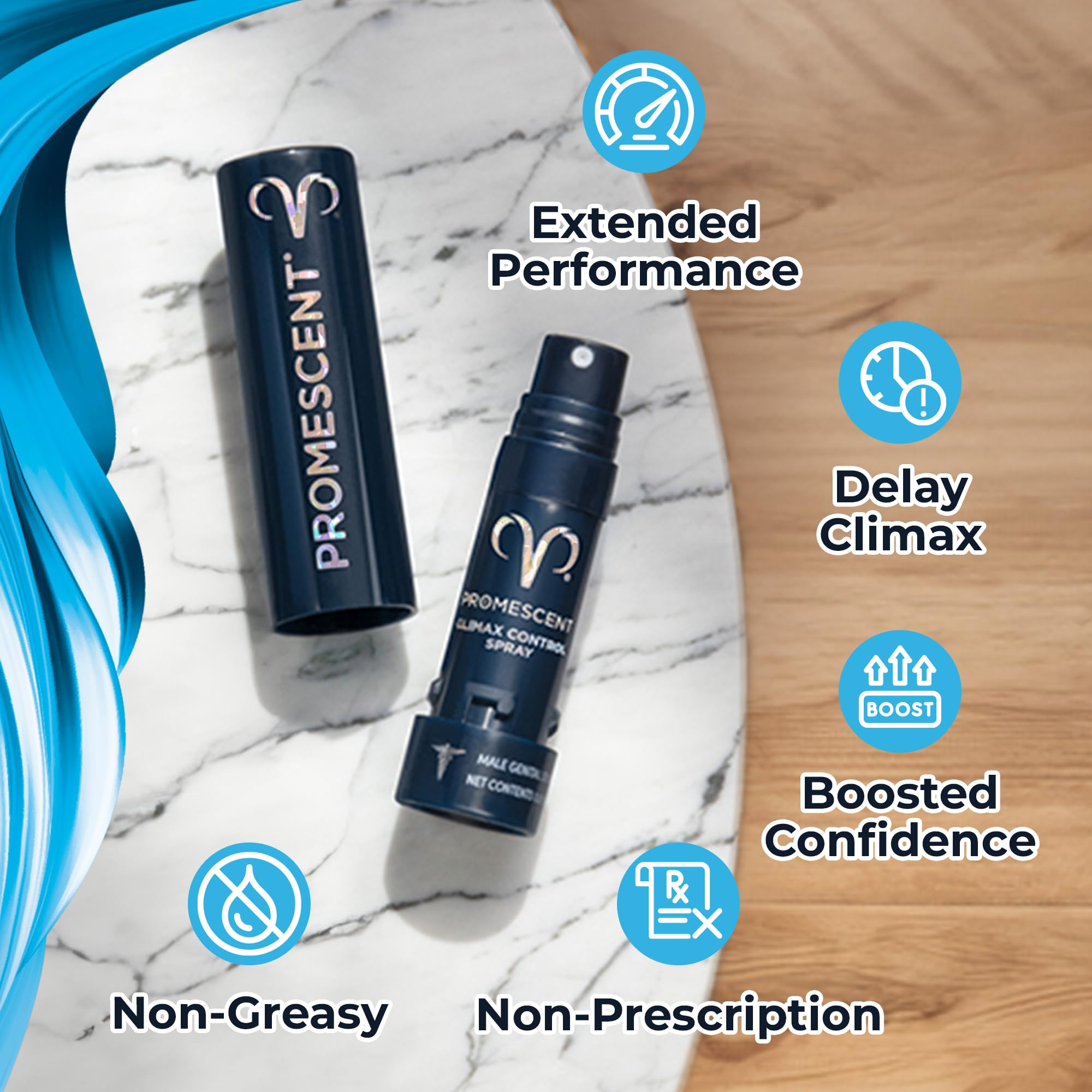 Promescent Desensitizing Delay Spray for Men Clinically Proven to Help You Last Longer in Bed - Better Maximized Sensation + Prolonged Climax for Him,7.4ml PromescentAu supplements
