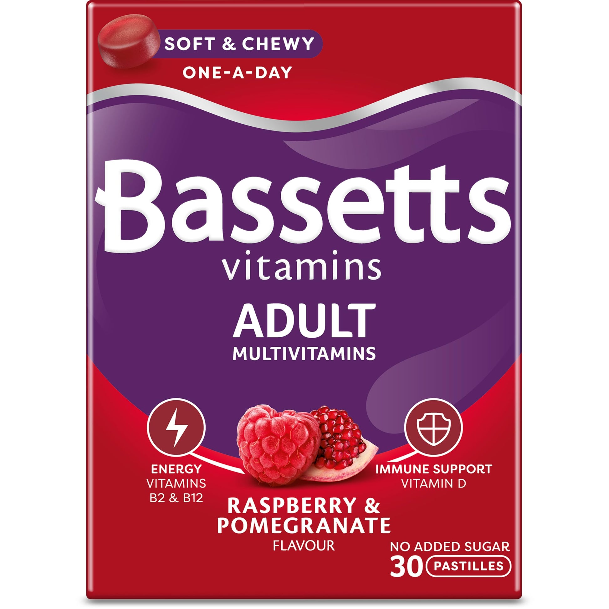 Bassetts Vitamins Adults Multivitamins 30's, 97.2 g Bassetts VitaminsUS supplements