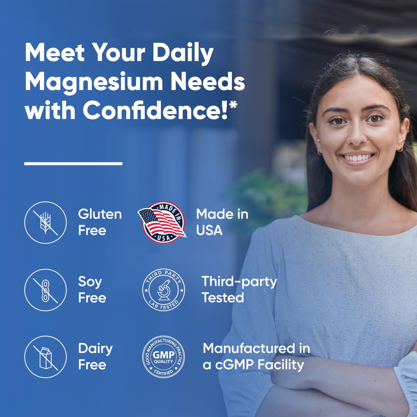 Sandhu's Superior Absorption Magnesium Glycinate 775mg|140mg Elemental Magnesium Sandhu'sUS supplements