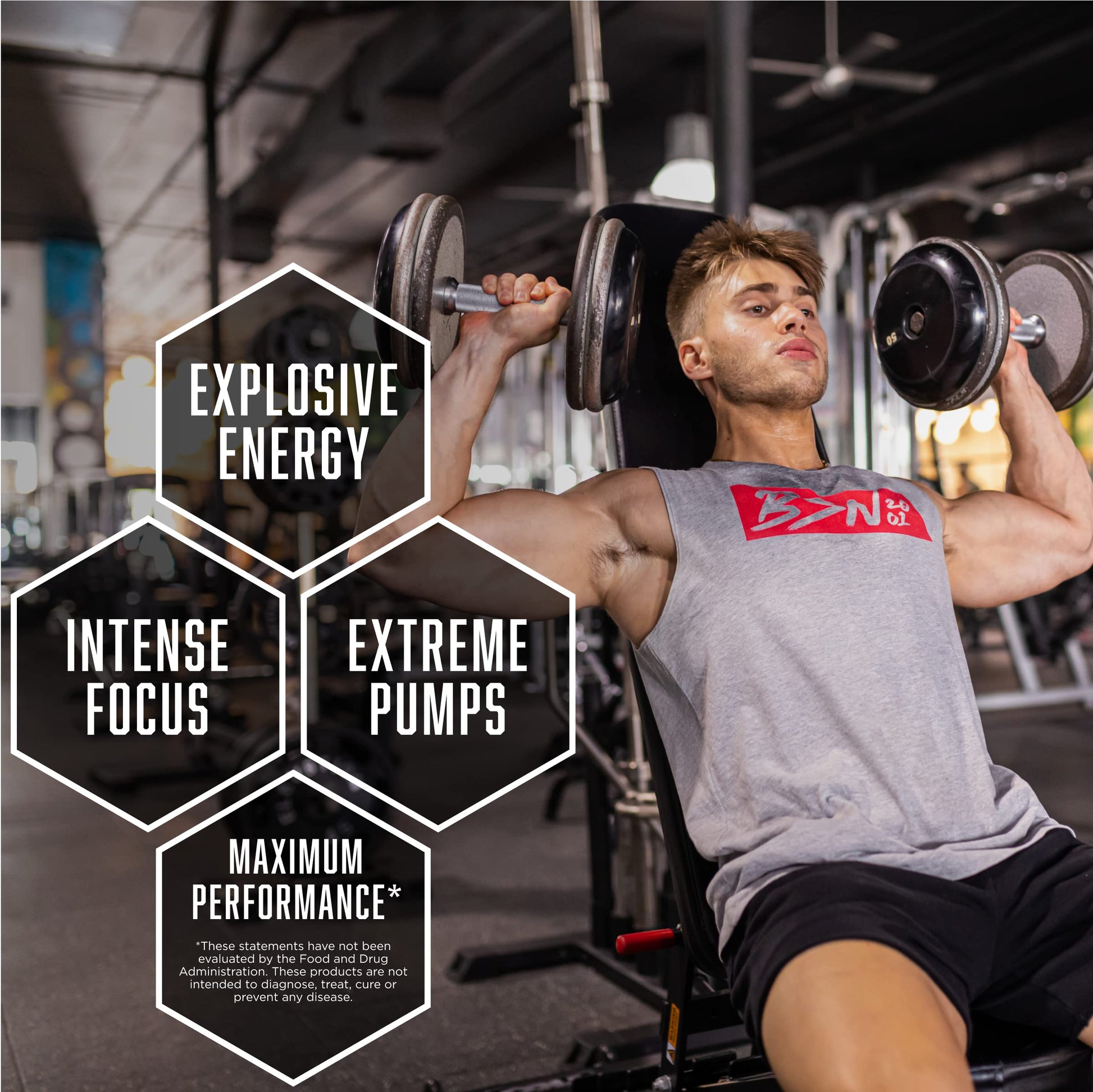 BSN N.O.-XPLODE Pre Workout Supplement with Creatine, Beta-Alanine, and Energy BSNAu supplements