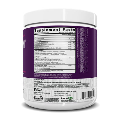 RSP NUTRITION TrueFit Protein Powder (Chocolate 2 LB) with AminoLean Pre Workout RSP NUTRITIONUS supplements