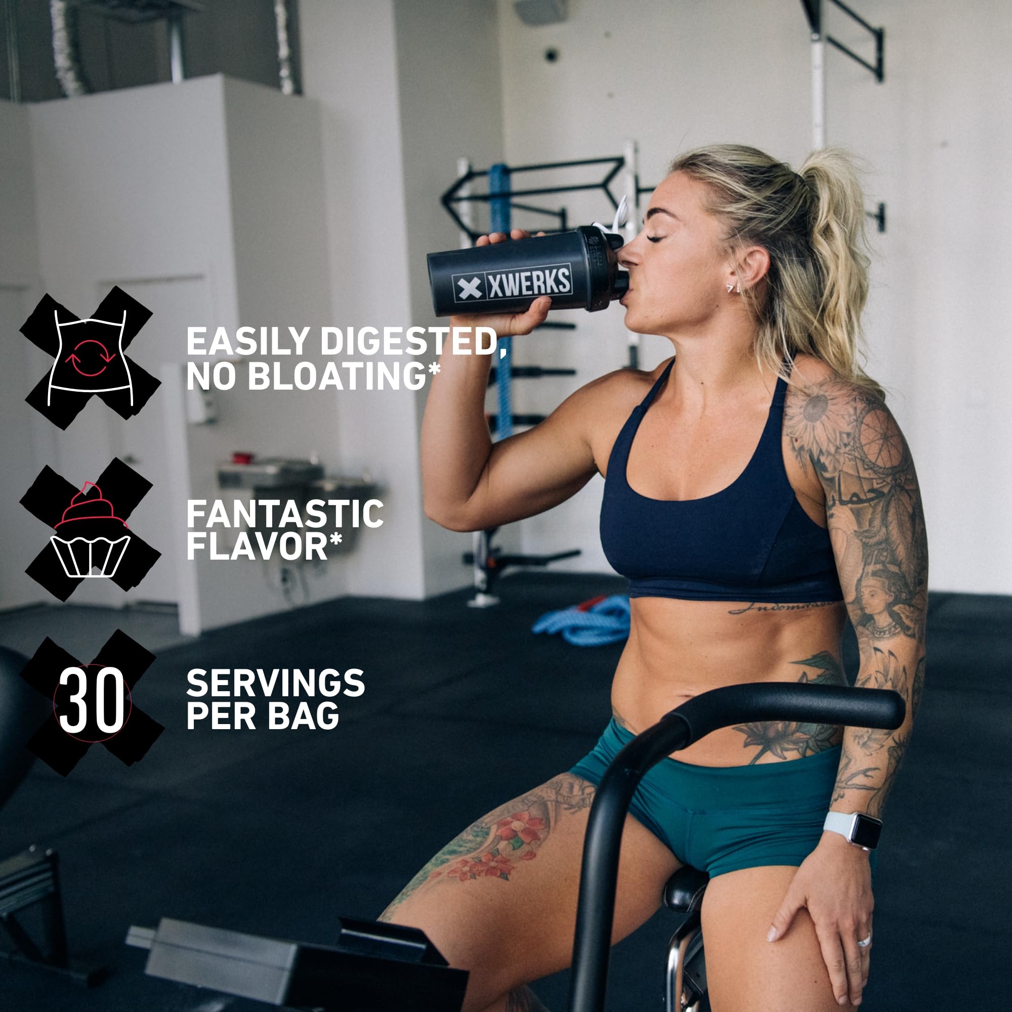 Xwerks Grow 100% New Zealand Grass-Fed Whey Protein - 25g of Pure Isolate Protein XwerksUS supplements