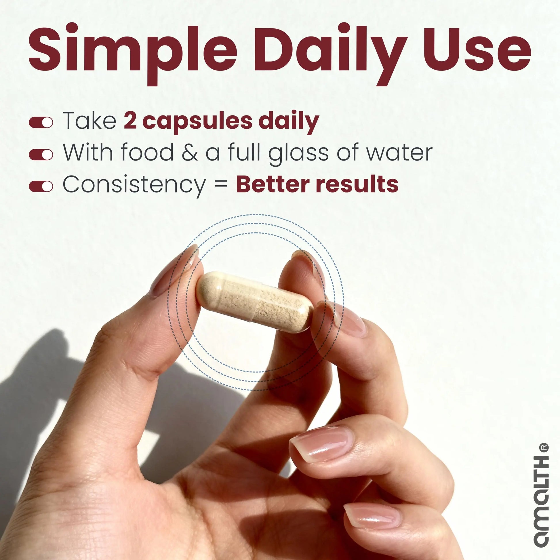 Amalth Aguaje Curves Capsule for Women 1000 mg- Extra Strength from Peru Natural Supplements- 120 Capsules Non- GMO Premium Quality Pills AMALTHnz supplements
