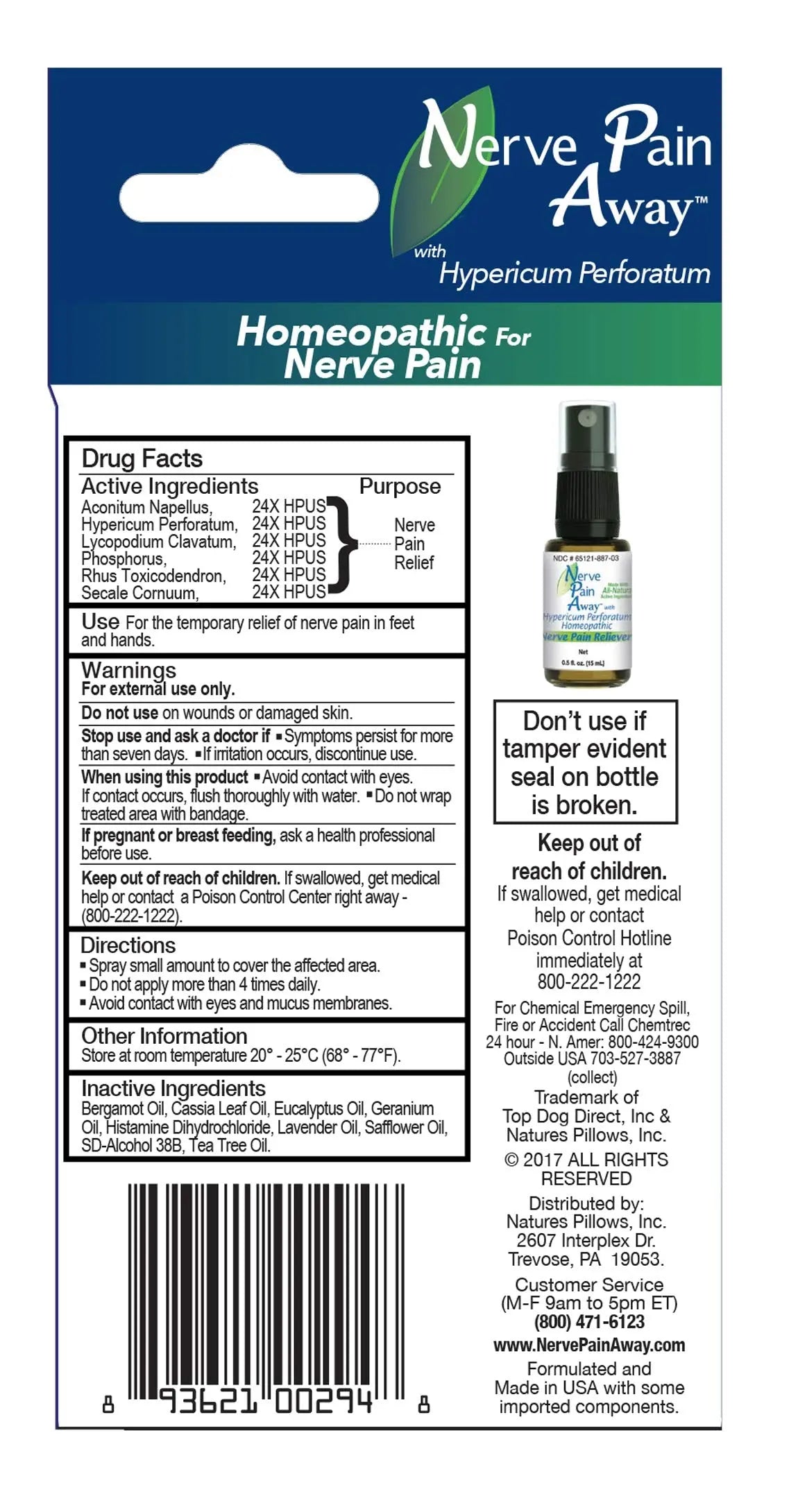 Nerve Pain Away – Homeopathic Topical Spray for Temporary Nerve Pain Relief in Hands and Feet Nerve Pain AwayAu supplements