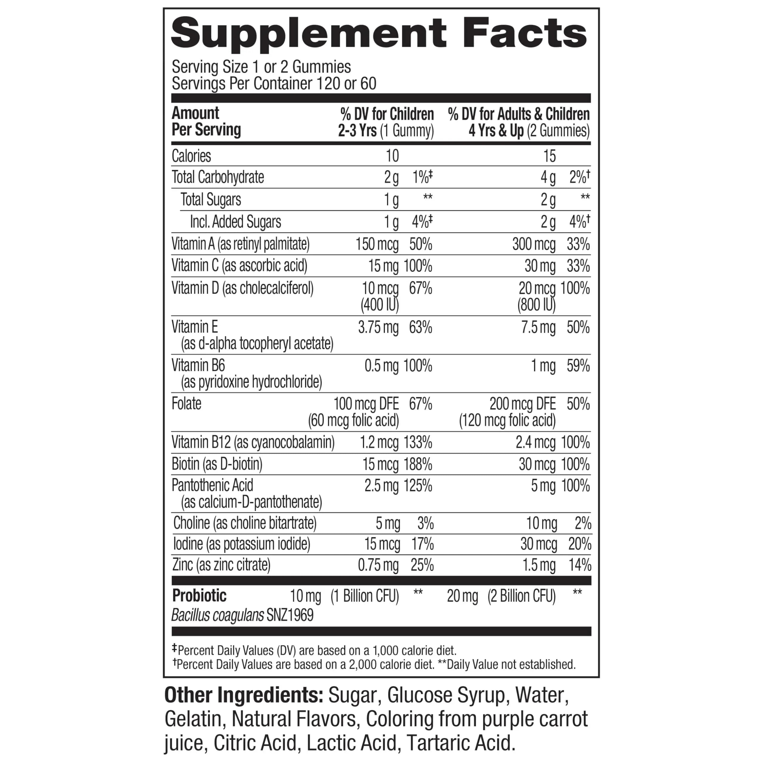 OLLY Kids Multivitamin & Probiotic Gummy, Digestive Support, Vitamins A, D, C, E, B, Zinc, Chewable Supplement OLLYAu supplements