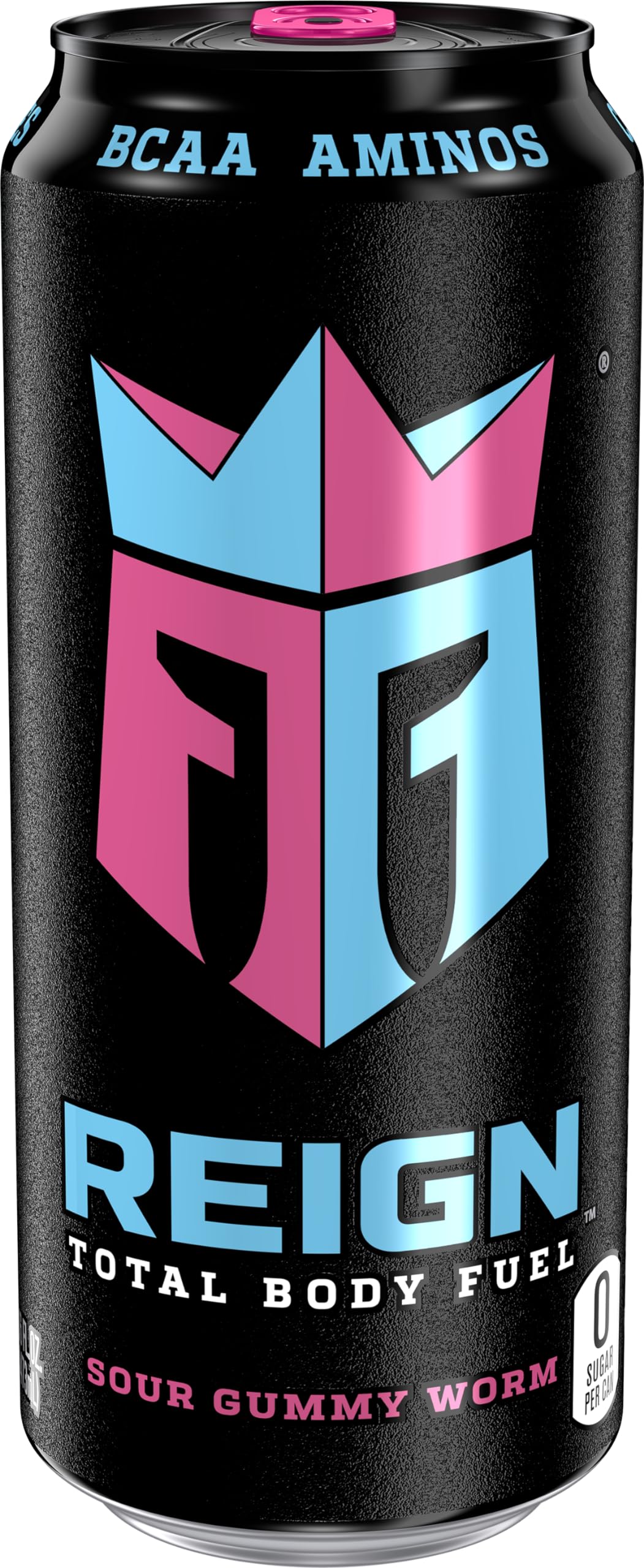 Reign Total Body Fuel, Sour Gummy Worm, Fitness & Performance Drink, 16 Fl Oz (Pack of 12) REIGNAu supplements