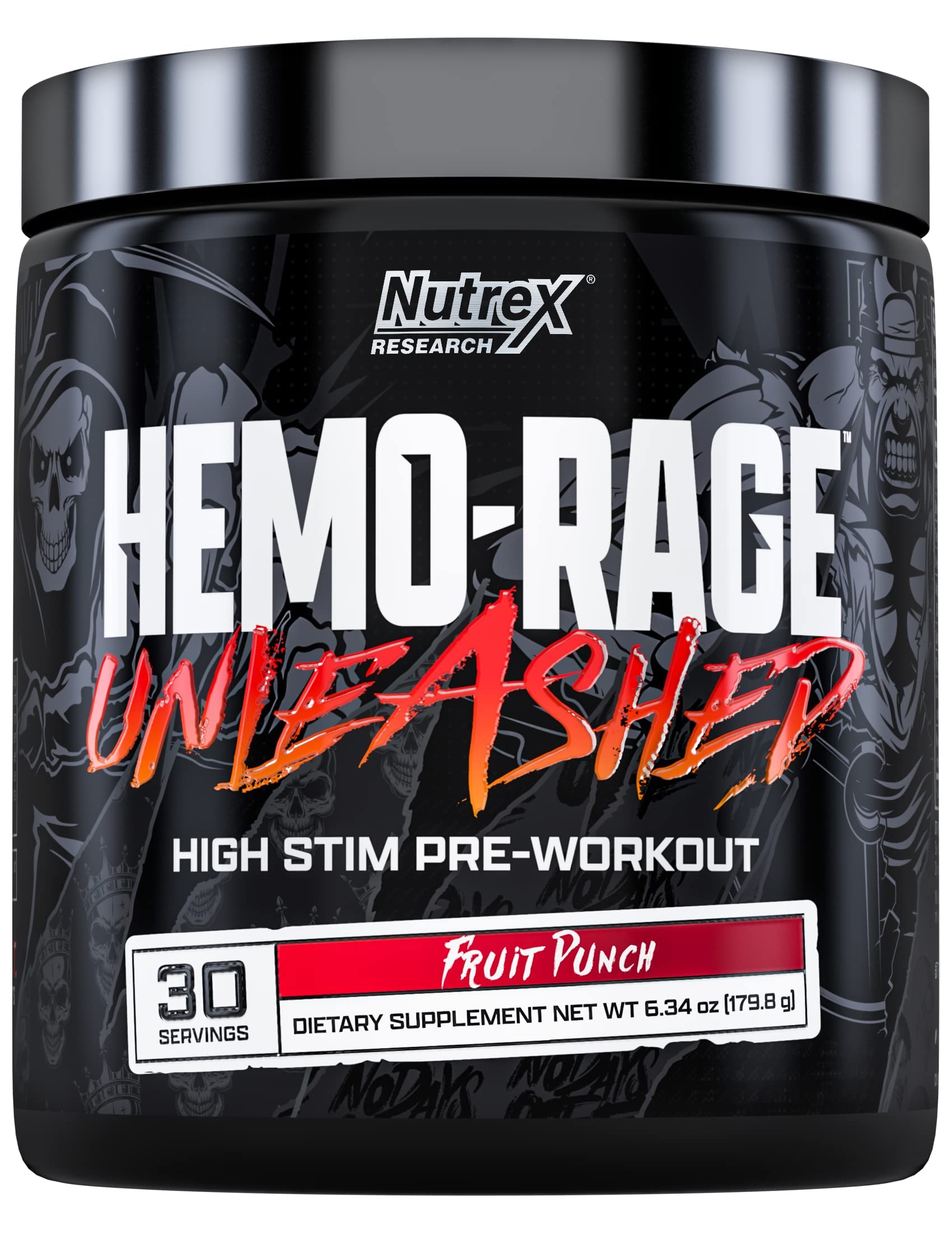 Nutrex Research Hemo-Rage Extreme High Stim Pre Workout Powder | Insane Lasting Energy Nutrex ResearchAu supplements