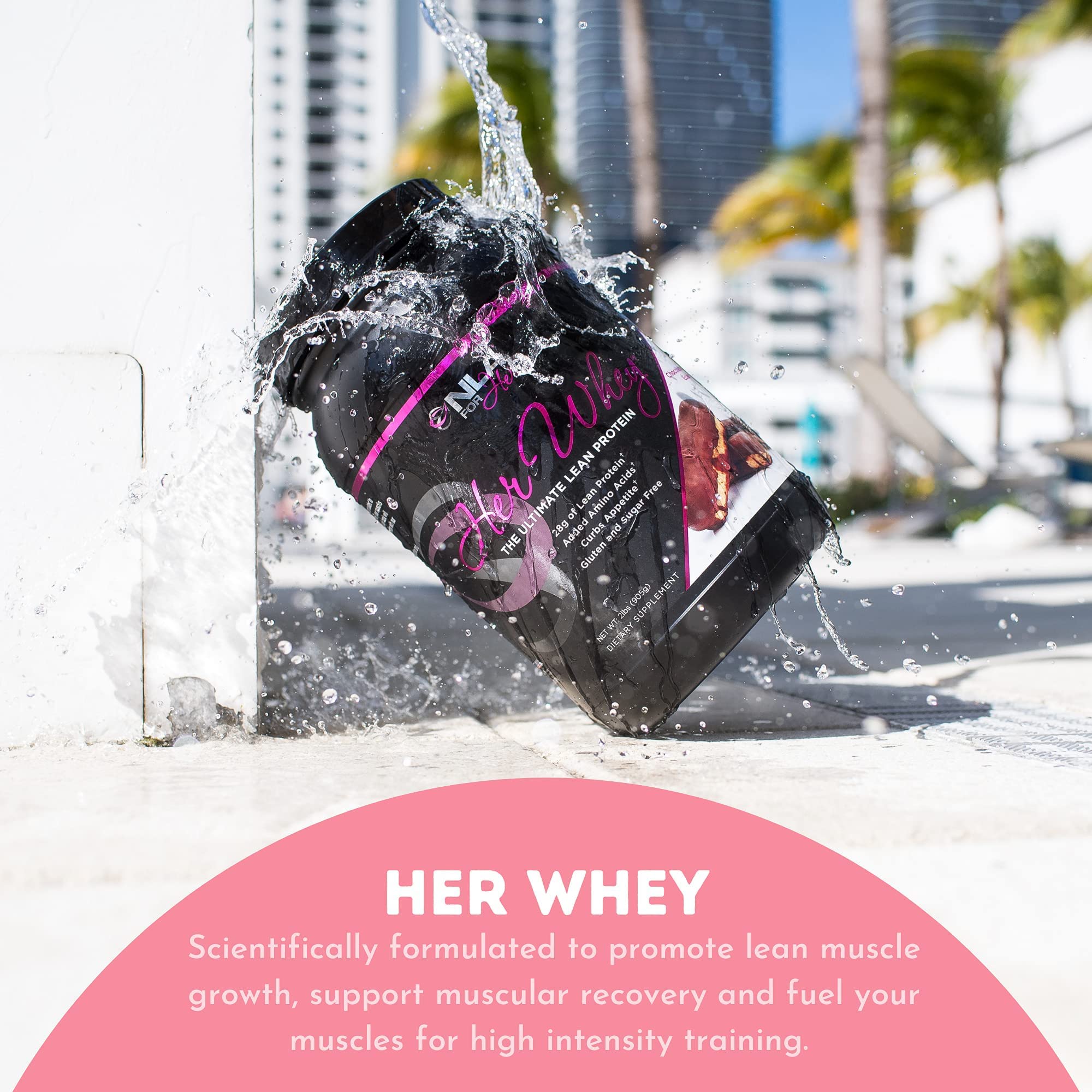 NLA for Her Pre/Post Workout Stack (Includes Her Whey Chocolate Éclair and Uplift Pre NLA for HerAu supplements