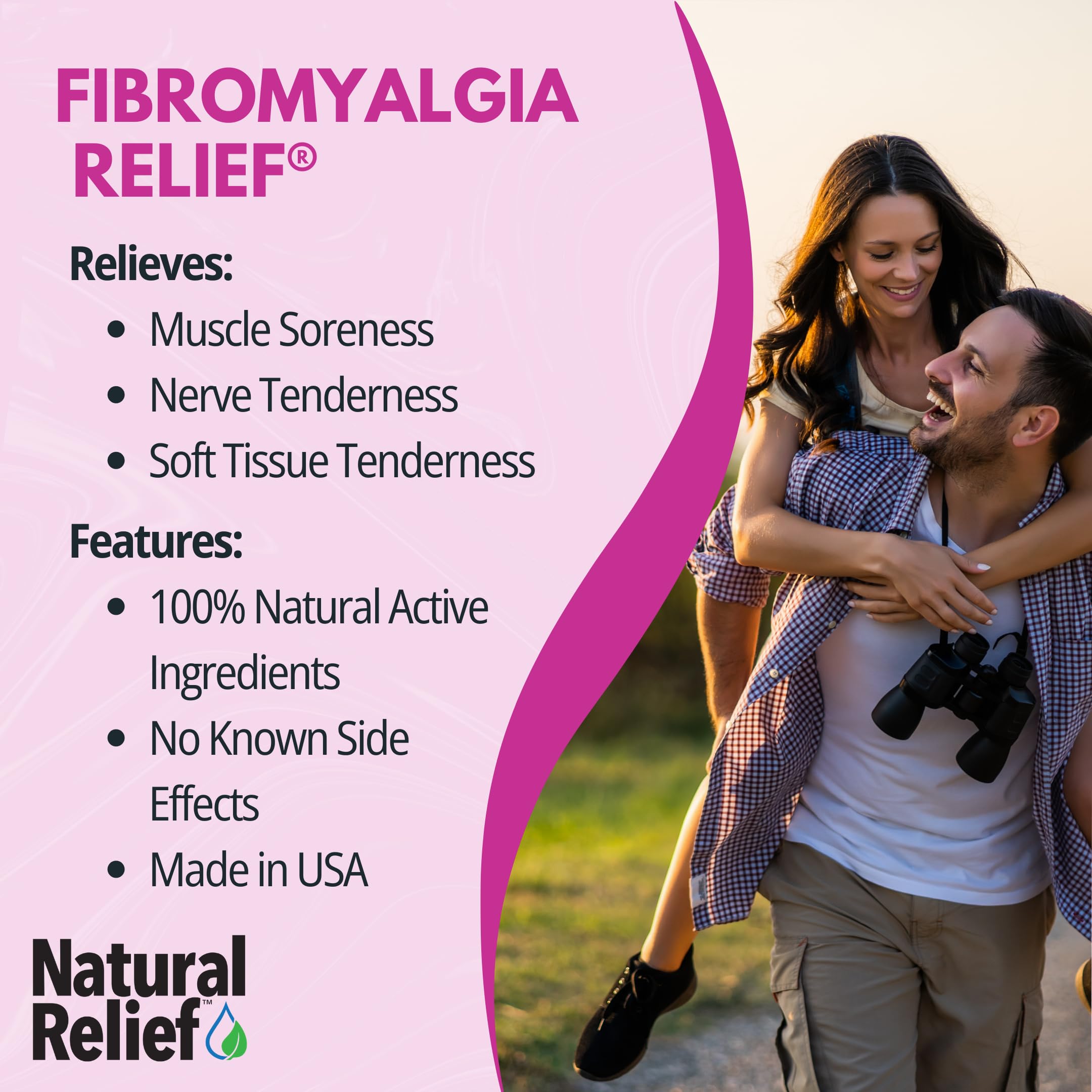 Fibromyalgia Relief for Temporary Relief of Muscle Soreness Discomfort Tenderness Difficulty Moving Joint Pain (3 Pack) TRP THE RELIEF PRODUCTSAu supplements