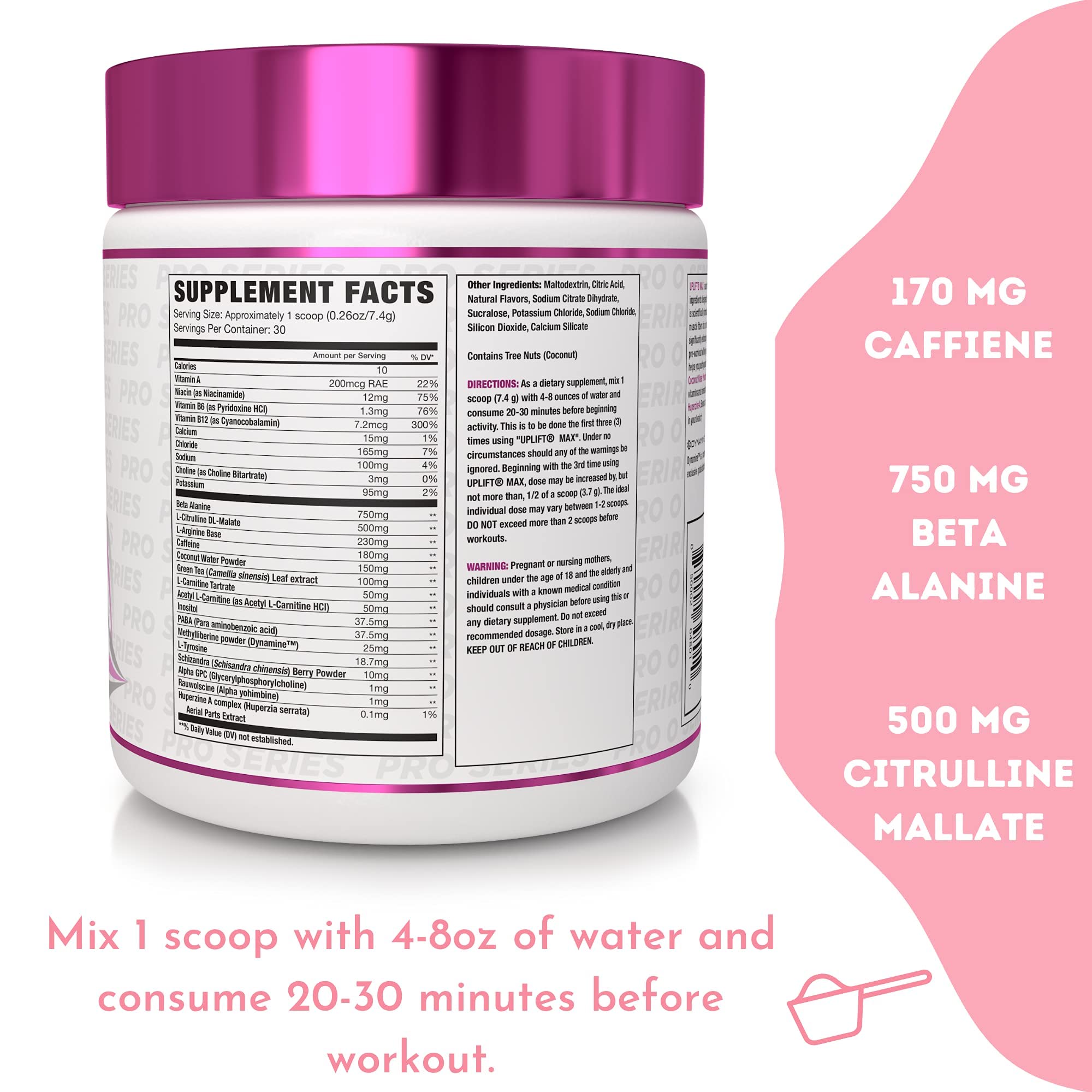 NLA for Her Pre/Intra Workout Stack (Includes Her Thermogenic Amino Hawaiian Sunset NLA for HerAu supplements