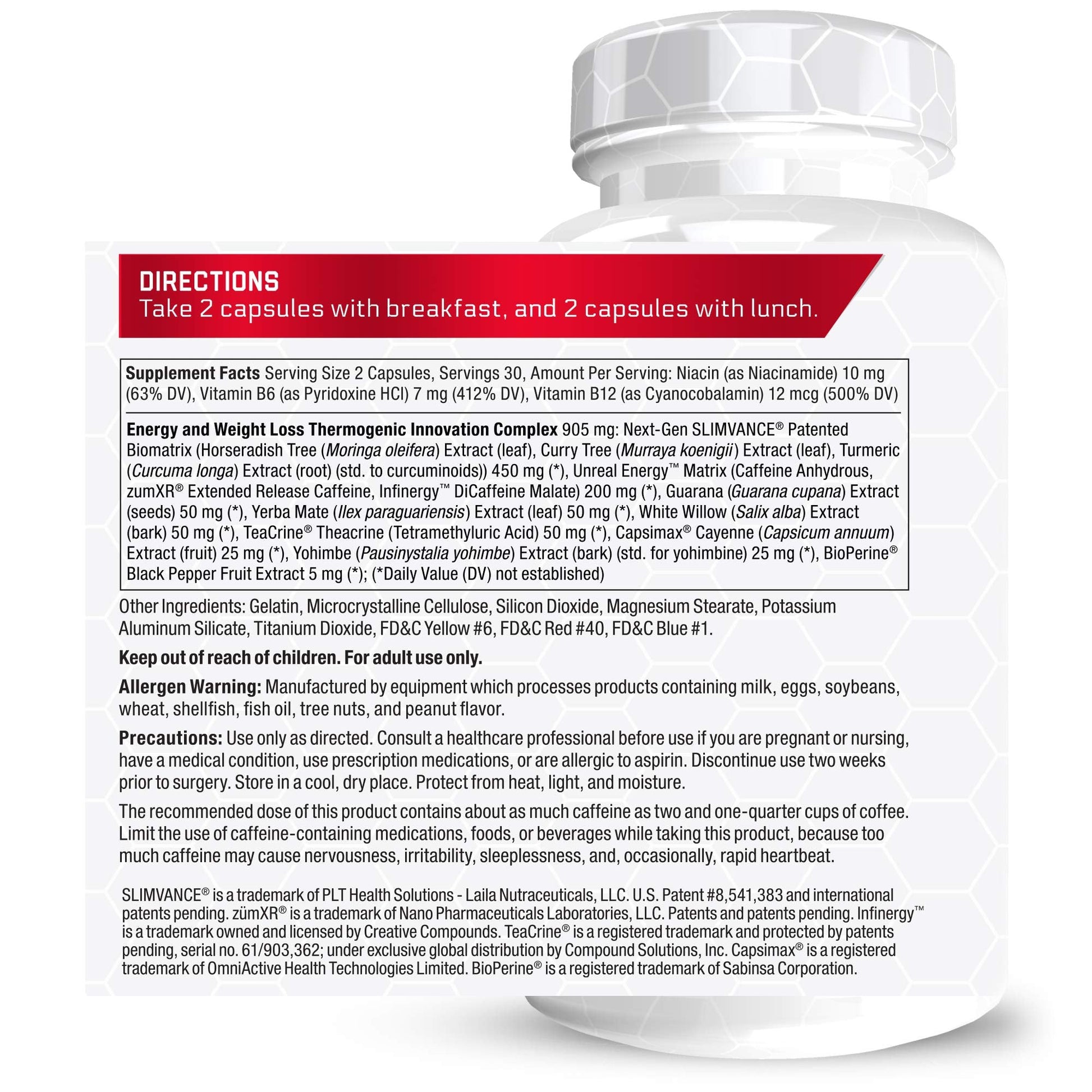 FORCE FACTOR LeanFire with Next-Gen SLIMVANCE Advanced Thermogenic Fat Burner Force FactorAu supplements