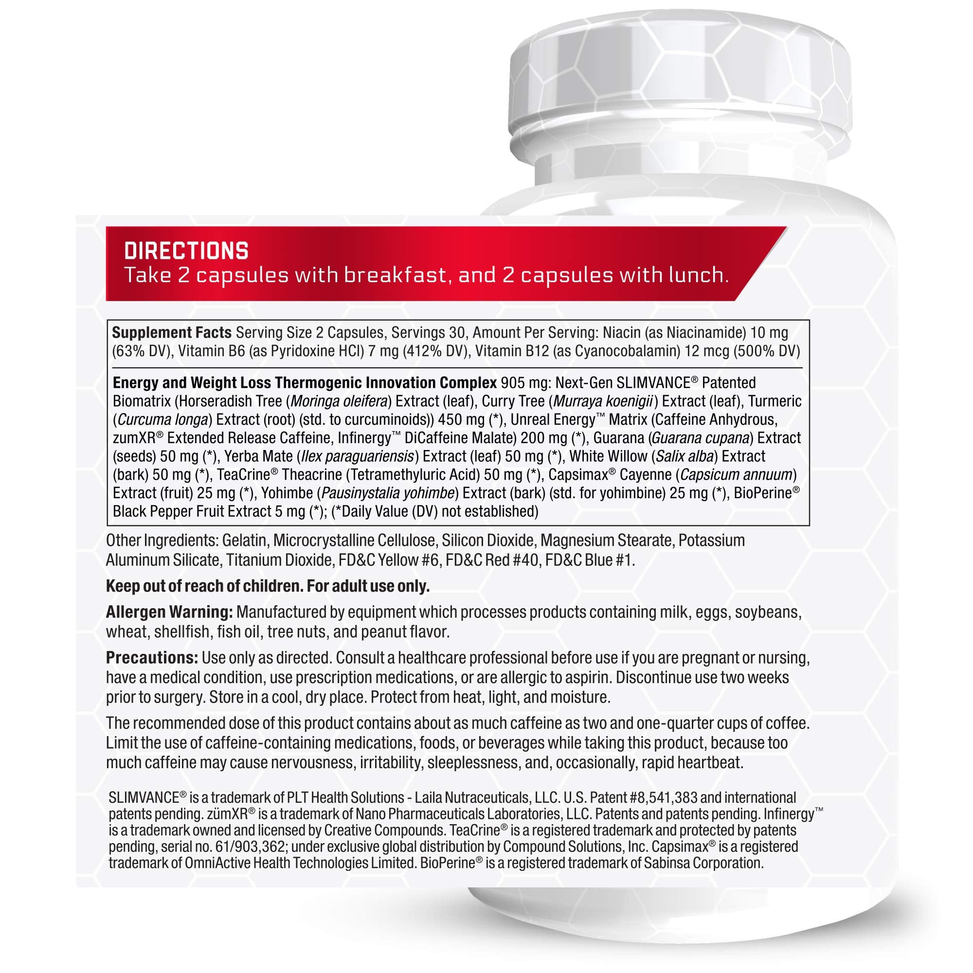 FORCE FACTOR LeanFire with Next-Gen SLIMVANCE Advanced Thermogenic Fat Burner Force FactorAu supplements