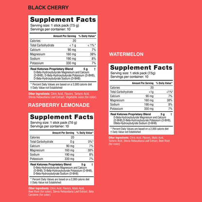 Real Ketones BHB Exogenous Ketones Drink Mix Packets Keto Electrolytes Powder Packets No Sugar with 4 Main Fasting Electrolytes Plus Hydrating Patented Keto BHB Real KetonesUS supplements