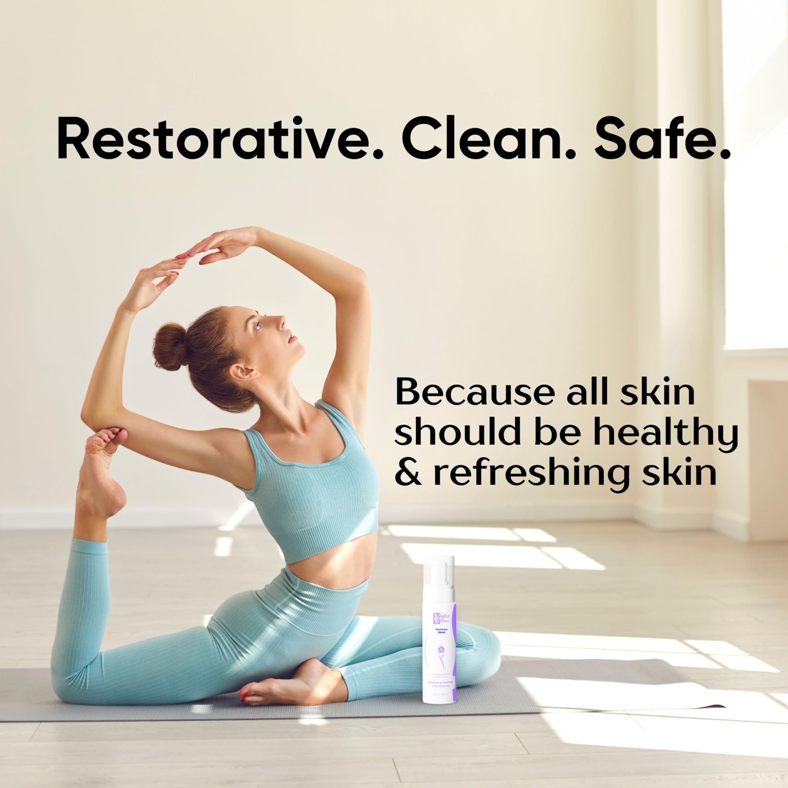 Violet Vibes Ultra-Gentle Feminine Wash | pH-Balancing, Nourishing, Odor-Control Violet VibesAu supplements