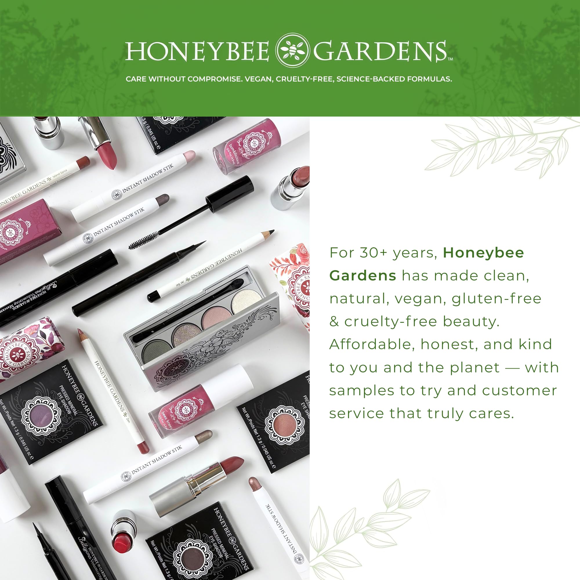 Honeybee Gardens Effortless Eye Liner Pencil, Jet Set Black, Smooth Long-Wearing, Rich Pigment, Vegan & Gluten-Free Honeybee GardensAu supplements