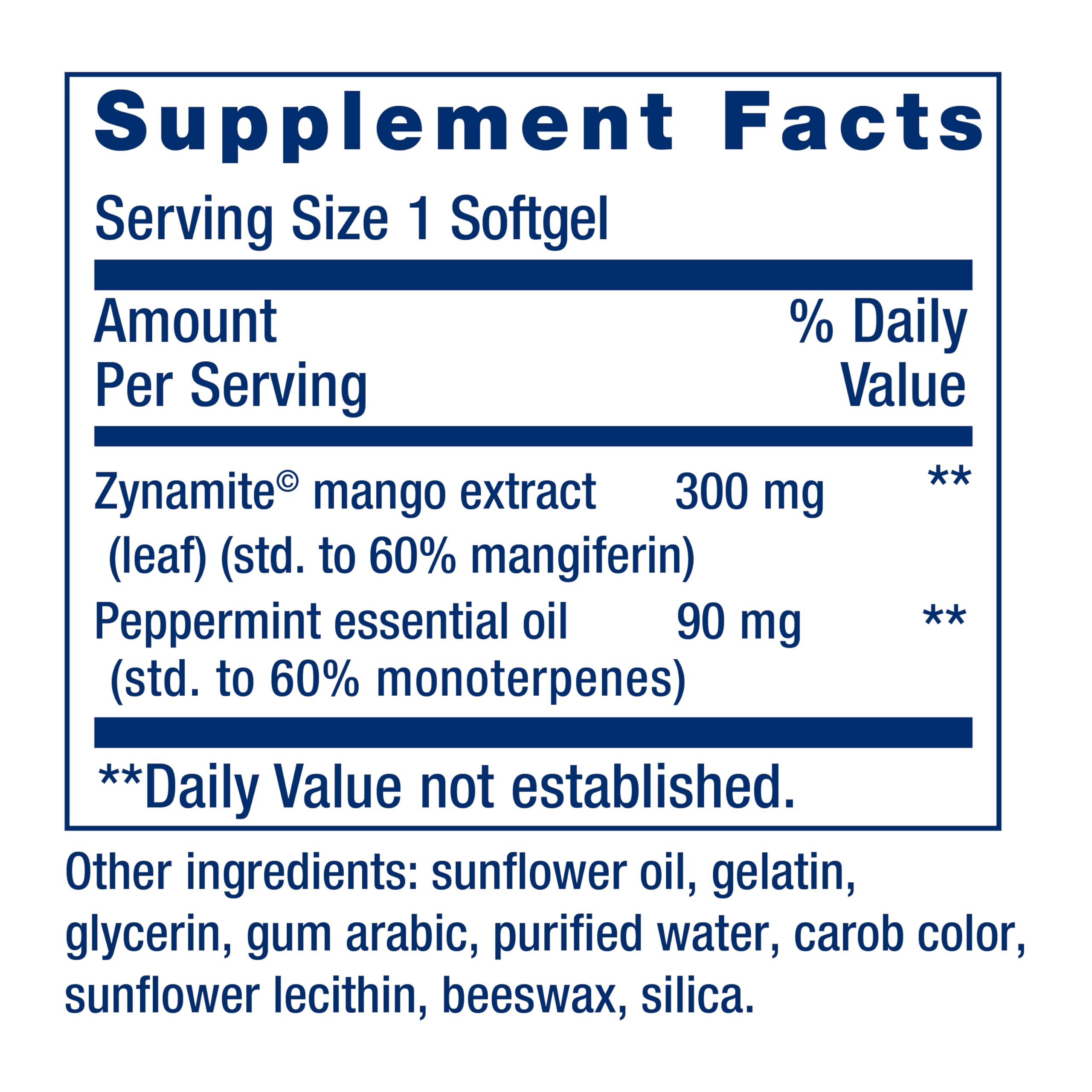 Life Extension Brain Fog Relief, Mango Leaf Extract, standardized Peppermint Oil, nootropic Brain Supplement for Clarity and Focus, Fast-Acting, Caffeine-Free, Gluten Free, Non-GMO, 30 softgels Life ExtensionAu supplements
