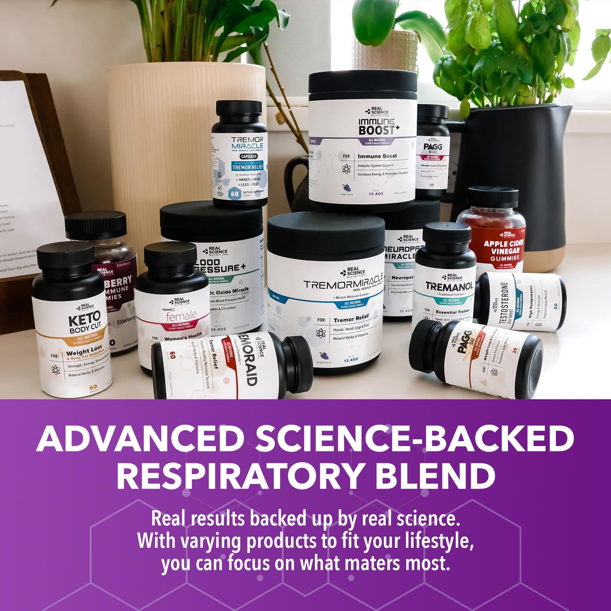 Real Science Oxygenate Miracle – Daily Lung & Circulation Support Supplement for Breathing Comfort and Energy – Supports Respiratory Function and Overall Wellness, 60 Caps Real Science NutritionAu supplements