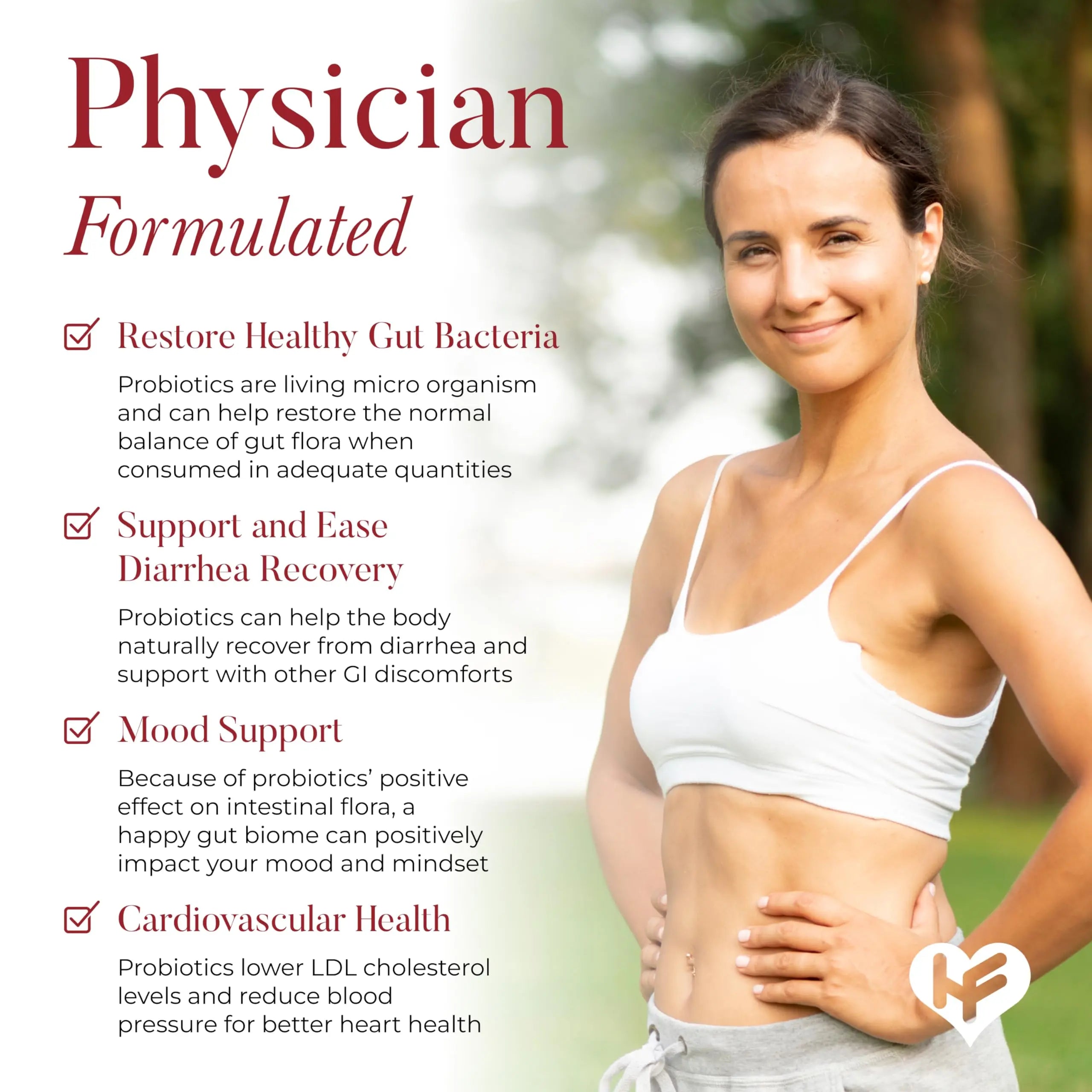 HealFast Physician Formulated Probiotic Supplement - 40 Billion CFU - Live Prebiotics and Probiotics for Men and Women - Probiotics for Gut Health - Non-GMO and Vegan - 30 Day Supply HealFastnz supplements