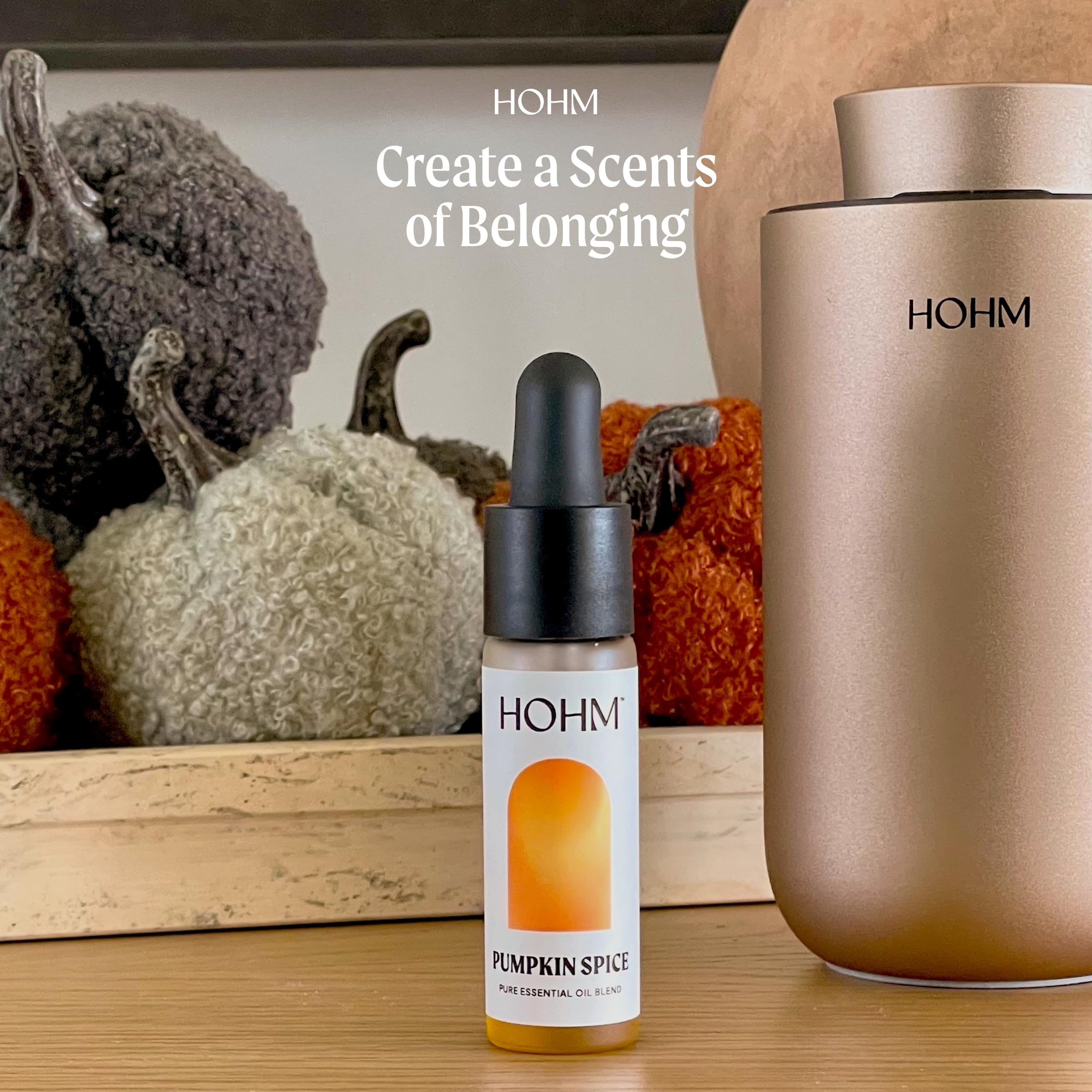 Hohm Pumpkin Spice Essential Oil Blend - Natural, Pure Essential Oil for Your Home Diffuser HohmAu supplements