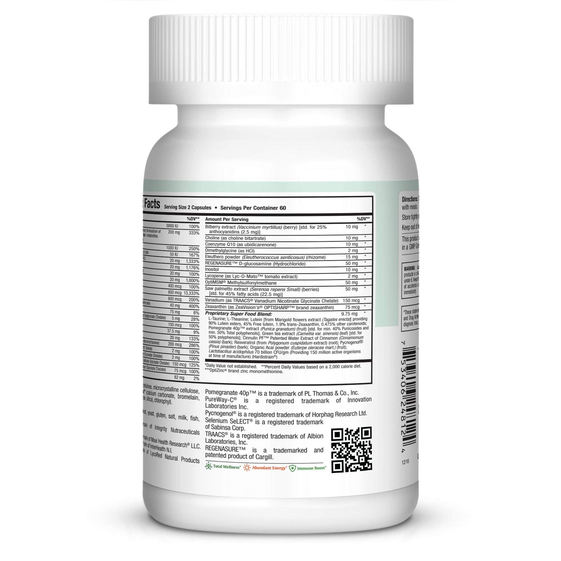 Mens Multivitamin 50 Plus – Daily Multivitamin for Men Over 50 with Vitamin B12, A, D, C, Zinc, Magnesium & More – Energy, Immune & Heart Support Mens Multi Vitamins - Non-GMO – 120 Capsules Maxi HealthAu supplements