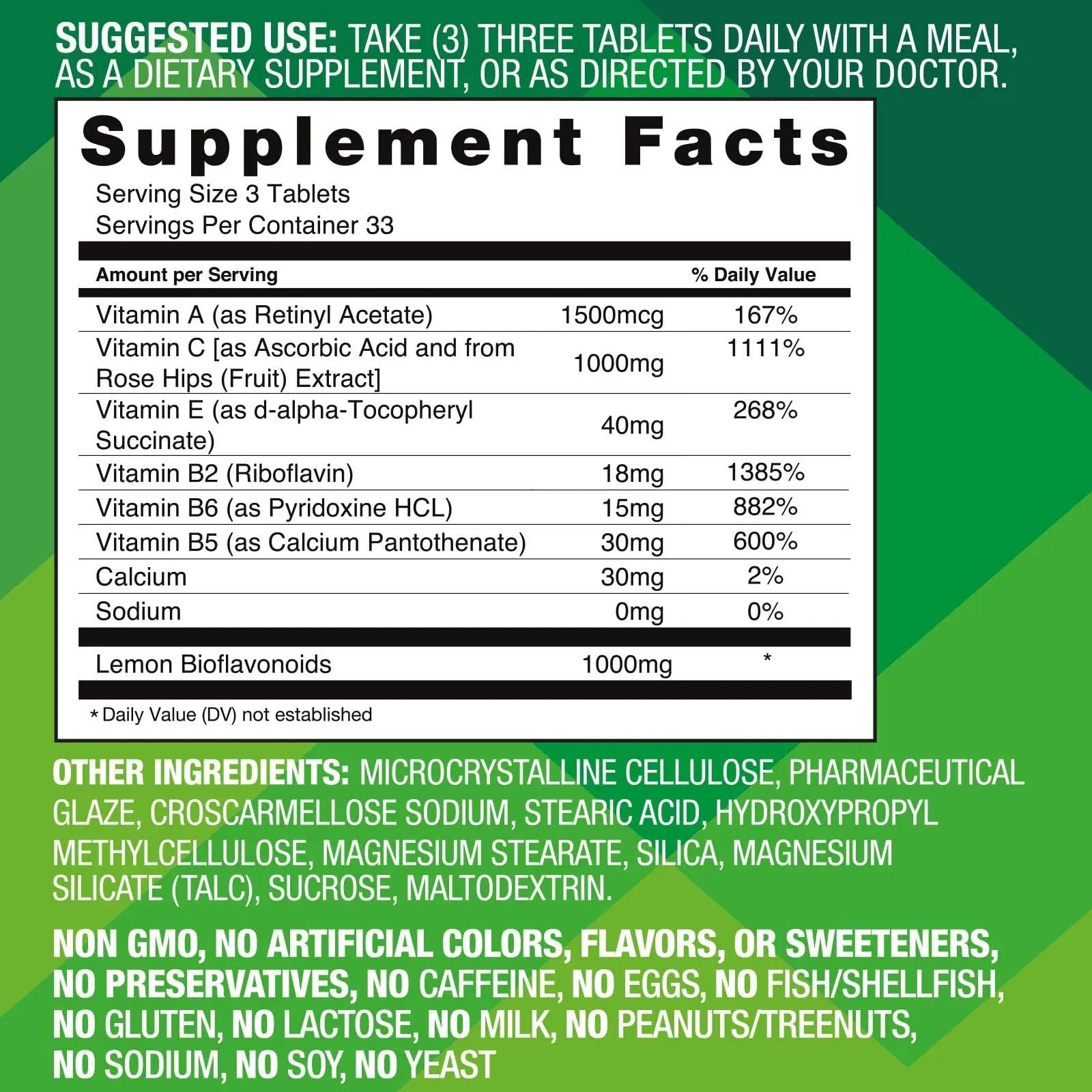 Basic Brands Aller Vite Nasal Support Tablets for Seasonal Allergy Relief, High Bioflavonoid Complex with Vitamins and Calcium, Gluten Free Daily Supplement, 100 Tablets Basic Brandsnz supplements