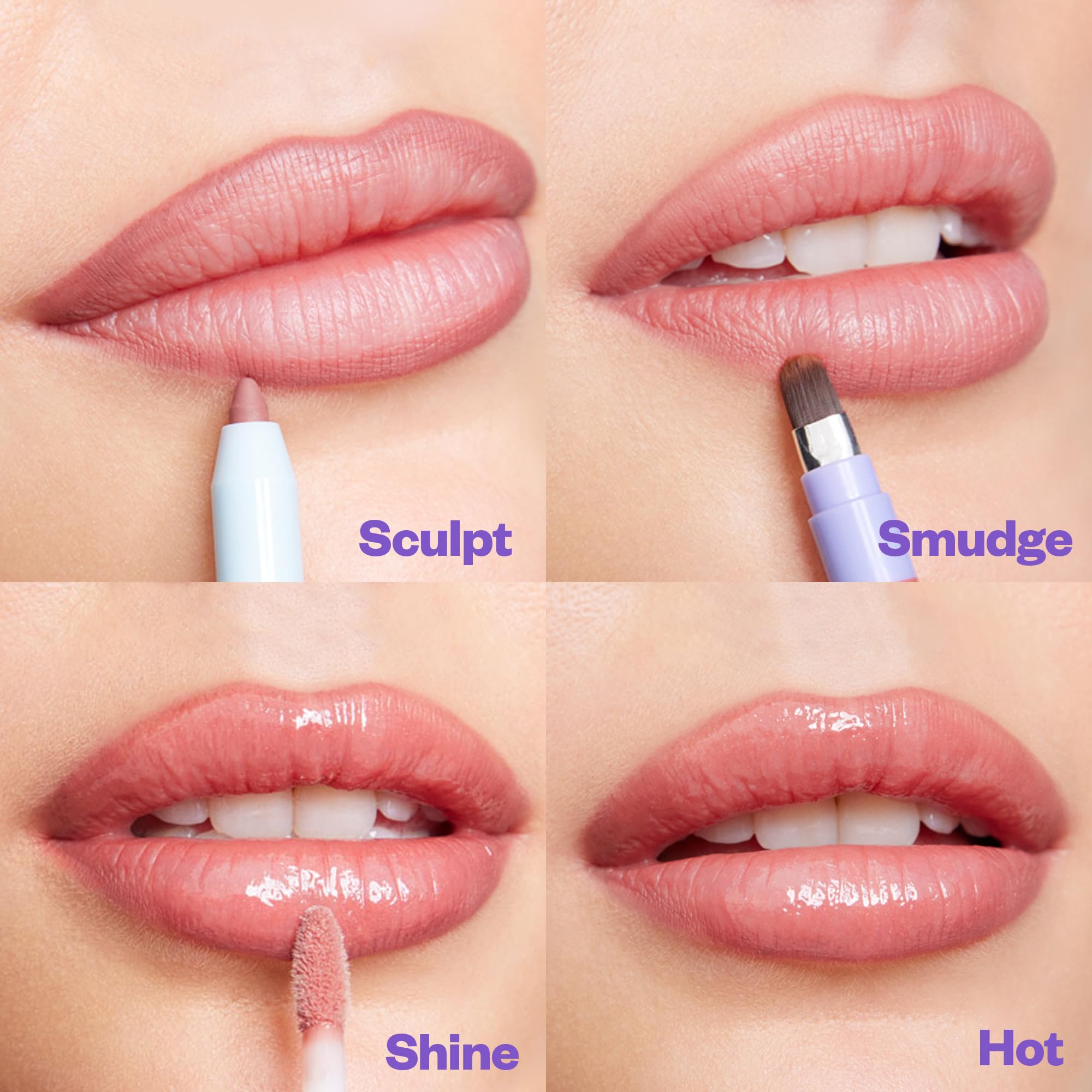 Kosas Hotliner Retractable Lip Liner Pencil with Built-In Brush & Sharpener - Easy Contouring, Hydrating, Long-Lasting- Pigmented Creamy Texture for Plumping Lips - Hyaluronic Acid & Konjac - Infinite KosasAu supplements