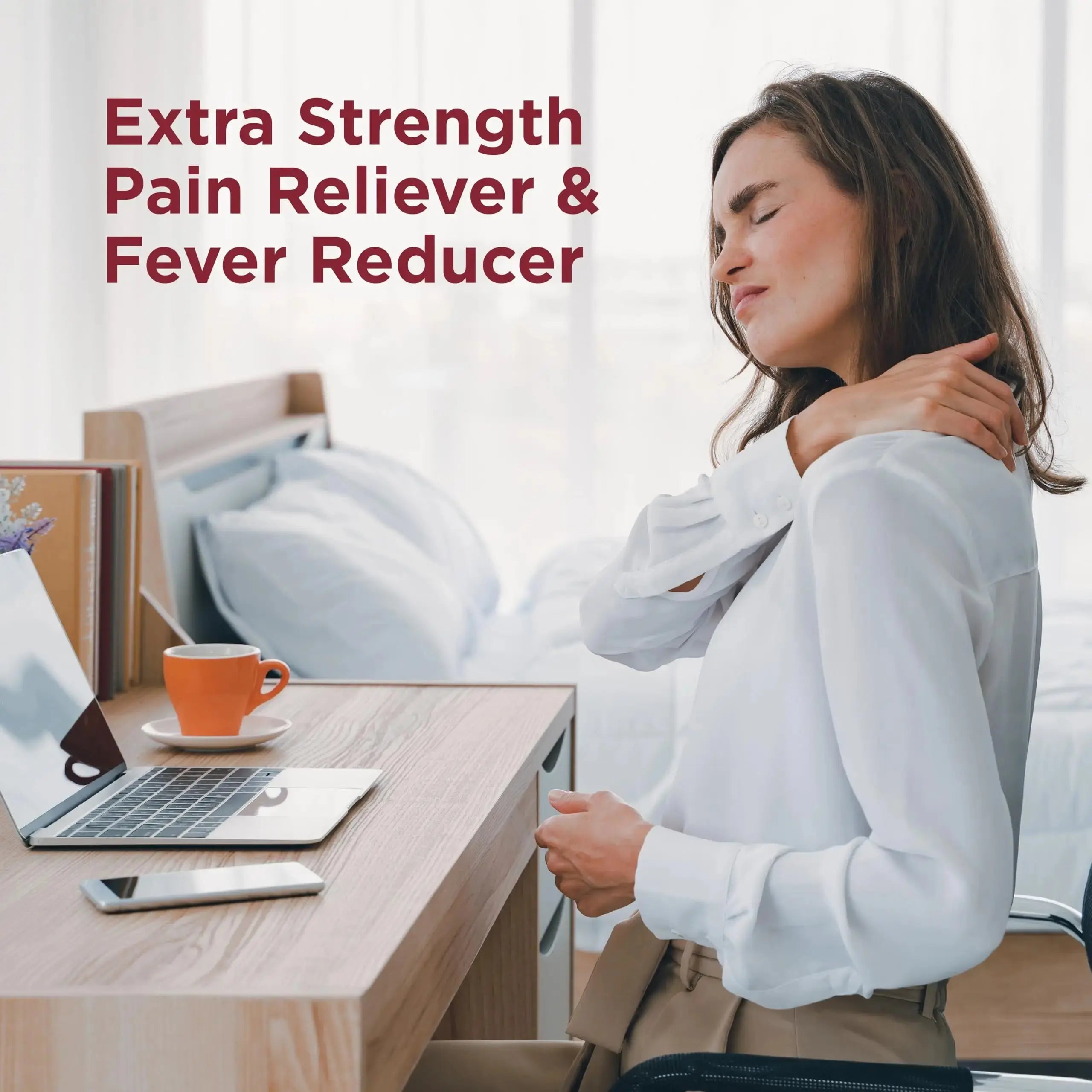Amazon Basic Care Extra Strength Pain Relief, Acetaminophen Caplets, 500 mg, Pain Reliever/Fever Reducer, 500 Count Amazon Basic CareAu supplements