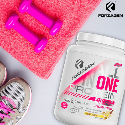 Forzagen All in One Protein for Her, Protein Powder for Women with Collagen Peptides ForzagenUS supplements