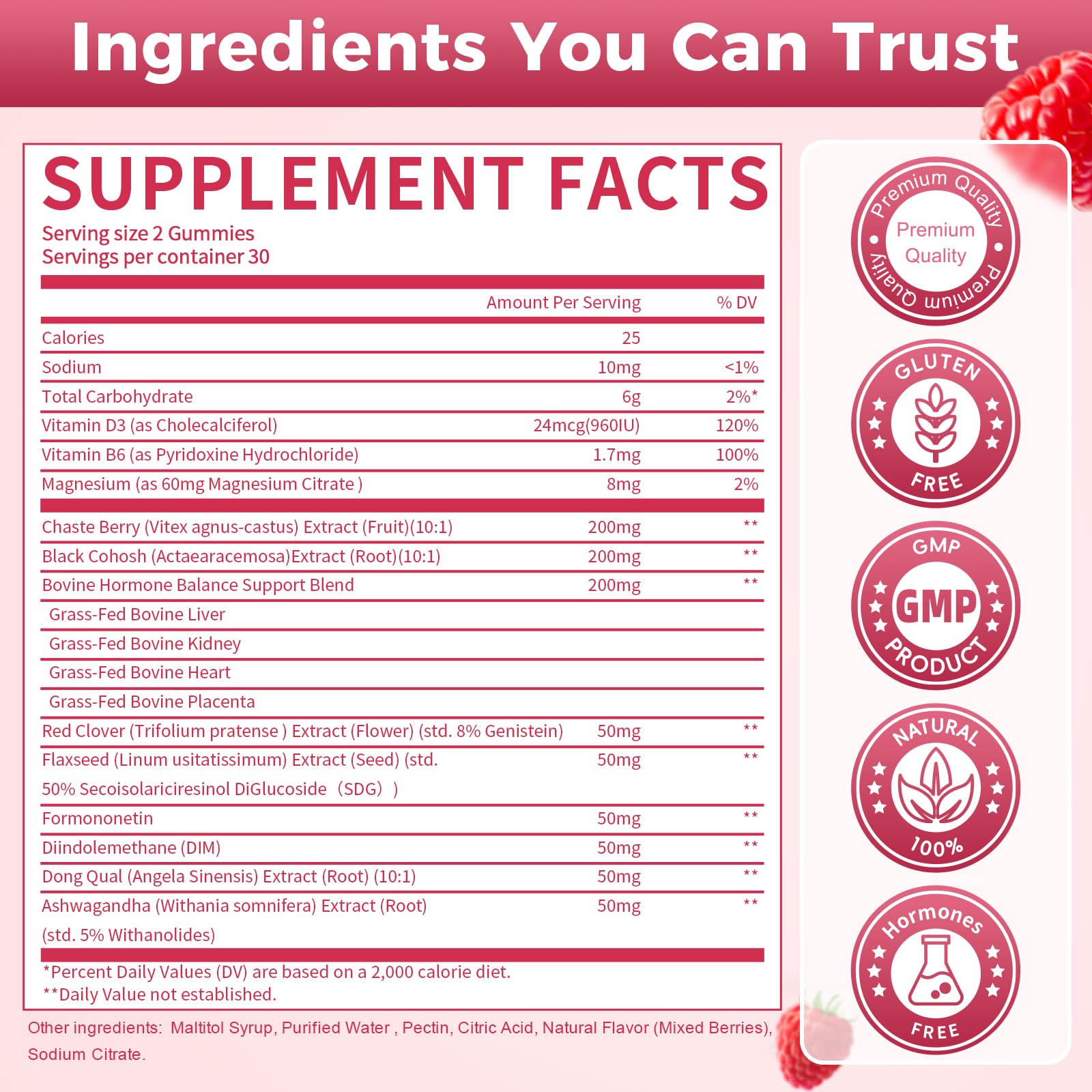 GREENPEOPLE Menopause Supplements for Women Gummies - 16-in-1 Dual Action Menopause Relief W/Black Cohosh, Vitex, Beef Organs for Hormone Balance, Hot Flashes, Night Sweats & Mood, Sugar-Free 60 CT GREENPEOPLEAu supplements