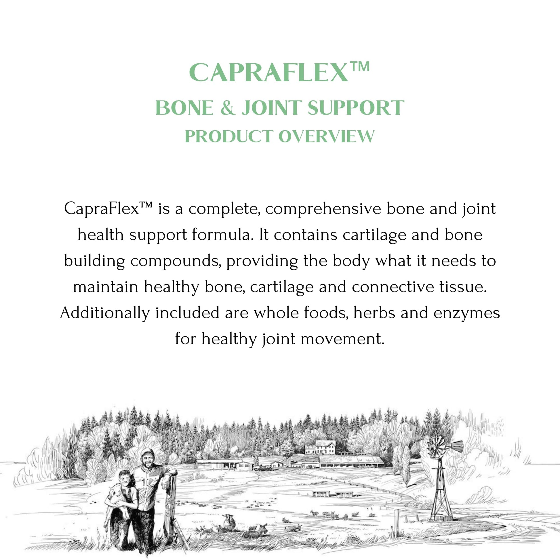 CapraFlex by Mt. Capra | Bone and Joint Support Supplement with Chicken Collagen, Hyaluronic Acid, Turmeric, and Herbs for Joint Vitality | 30 Servings - 120 Capsules Mt CapraAu supplements