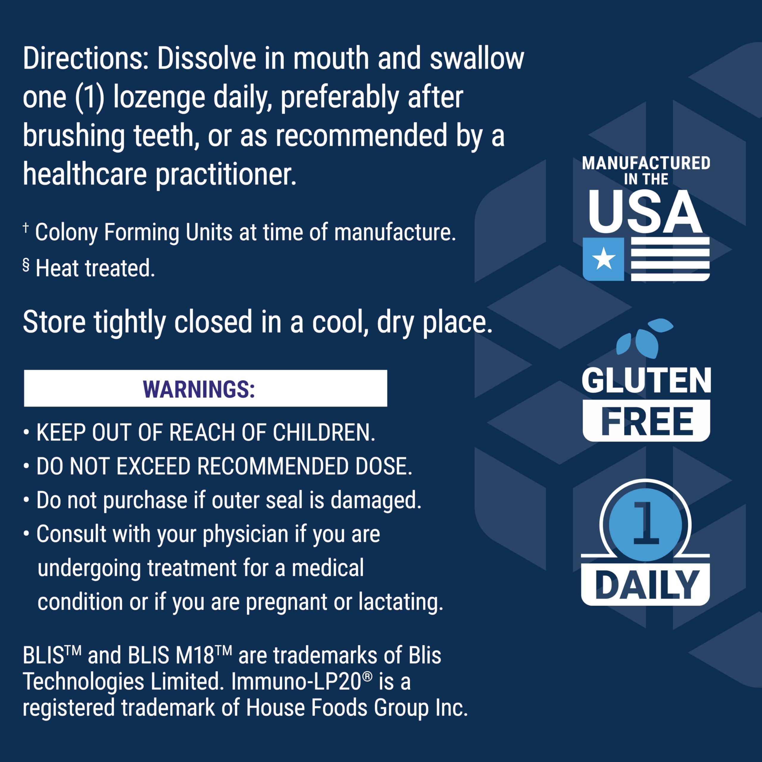 Life Extension FLORASSIST® Probiotic Oral Hygiene, Oral probiotic for Teeth and Gums, pH Levels, Dental Hygiene, Immune Support, BLIS M18™, Once Daily, Gluten Free, Vegetarian, 30 lozenges Life ExtensionAu supplements