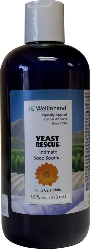 Yeast Rescue Soap Soother 16 fl.oz. Refill Economy Well-In-HandAu supplements