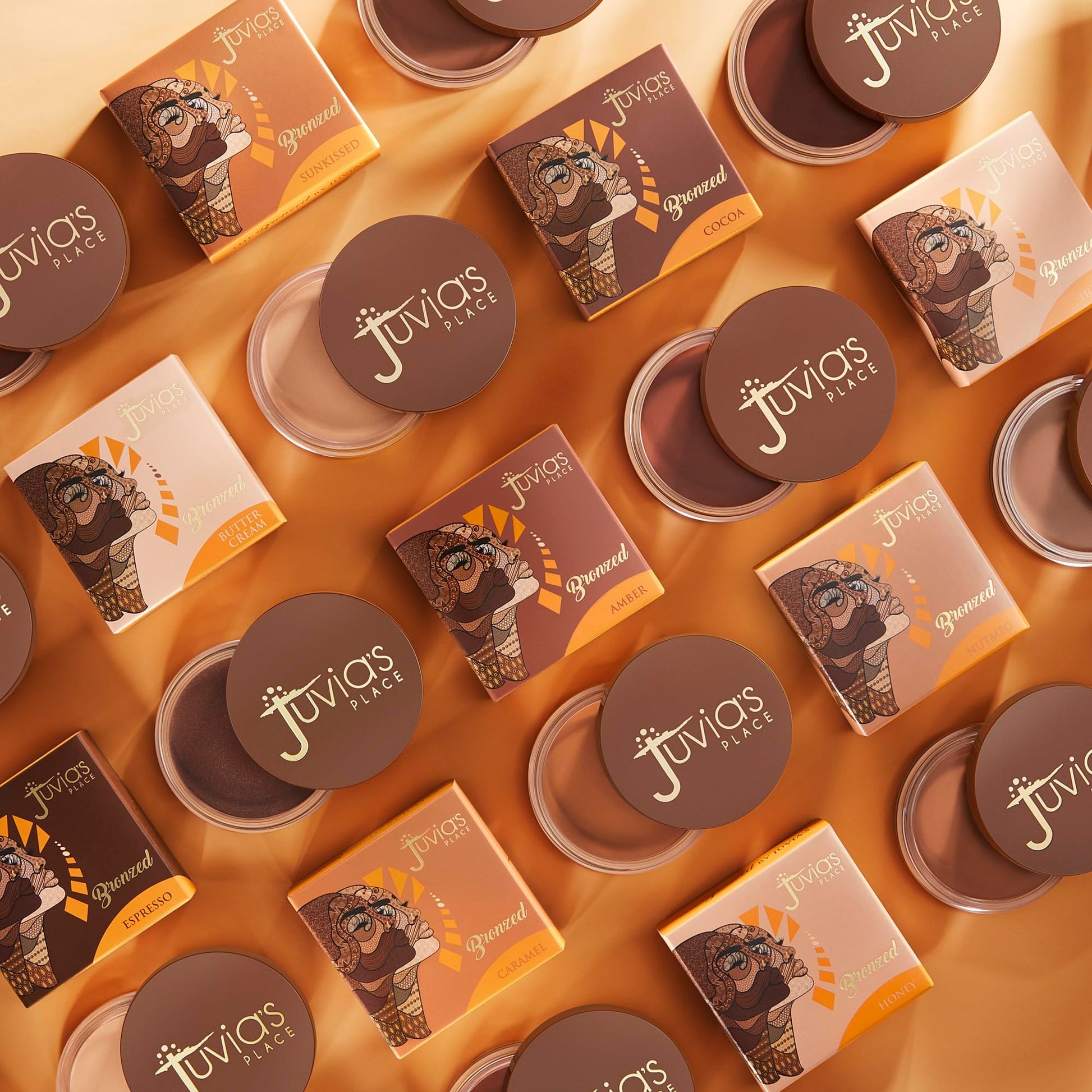 Juvia's Place Bronzed Cream Bronzer - Buttercream - Smooth Cream Bronzer Pot for Sun-Kissed Glow & Warmth, Buildable & Blendable Makeup Contour with Long-Lasting Matte Shimmer Finish, Highly Pigmented Juvia's PlaceAu supplements