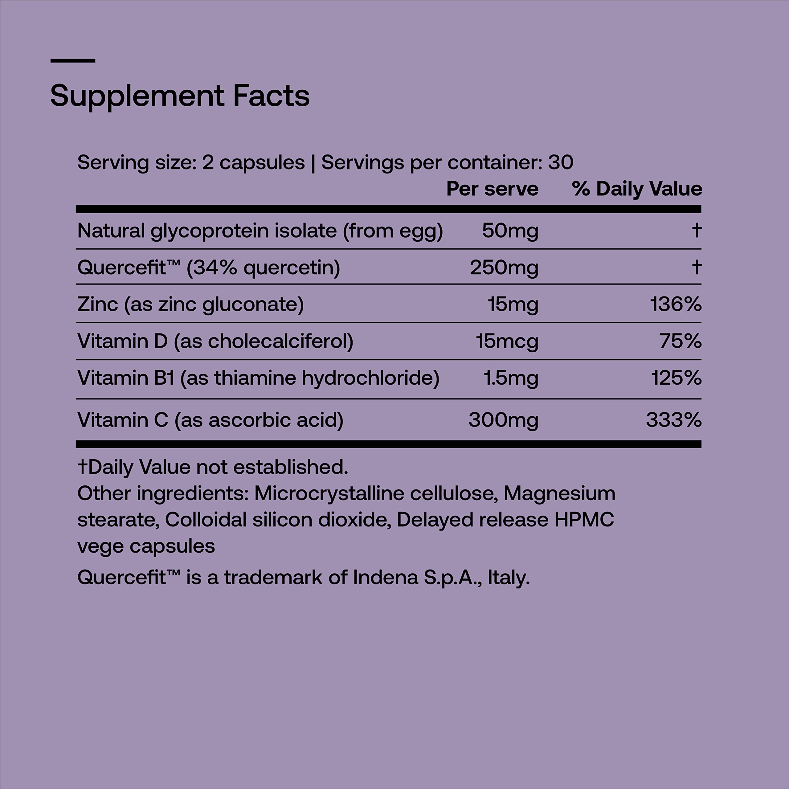 SRW Imm¹ Defence | Supports Immune System Health | 60 Vege Capsules | Supplement for Immune Response | Contains Natural Glycoprotein Isolate (Muno-IgY™) and Quercetin SRWAu supplements