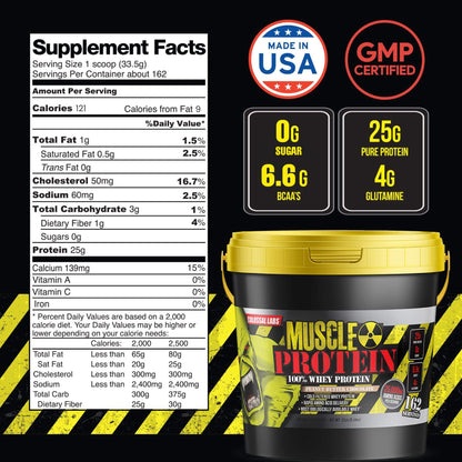 COLOSSAL LABS Muscle Growth Whey Protein [12 lbs/Pack of 1]–Peanut Butter Chocolate COLOSSAL LABSUS supplements