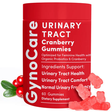 Cranberry Gummies UTI Treatment for Women | Urinary Tract Support for Women | Daily UTI Defense with Cranberry & Probiotics | Promotes Urinary Comfort & Normal Frequency | 60 Gummies Terramed Just Think ComfortAu supplements
